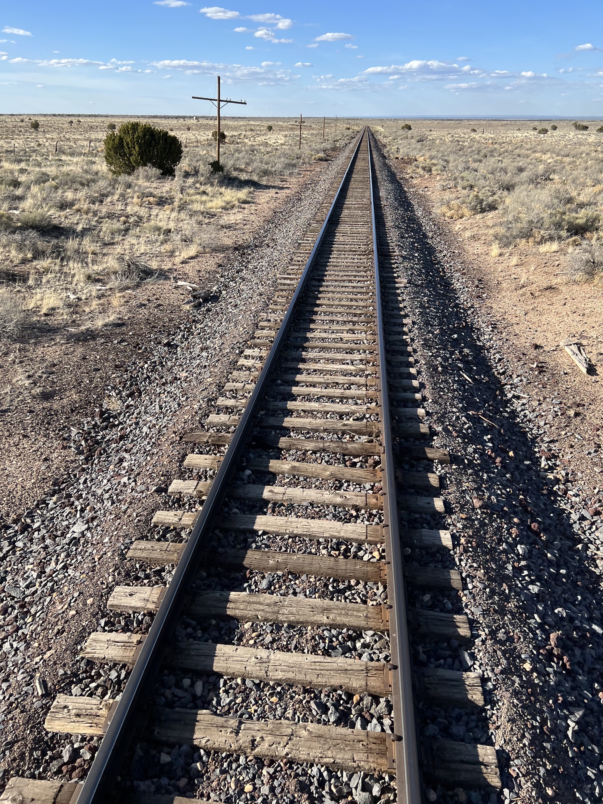 View from the rear platform