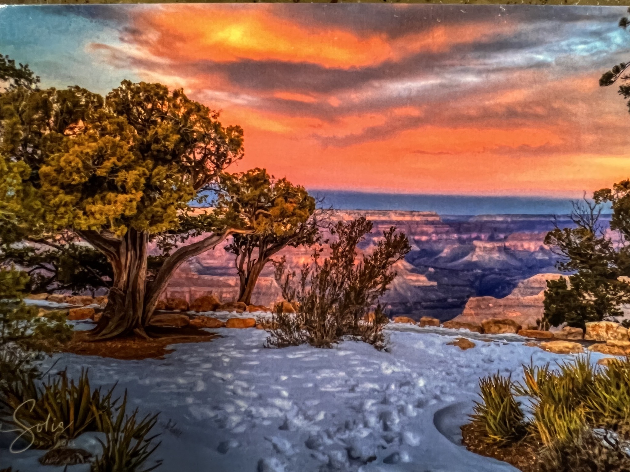 Snowy canyon pic