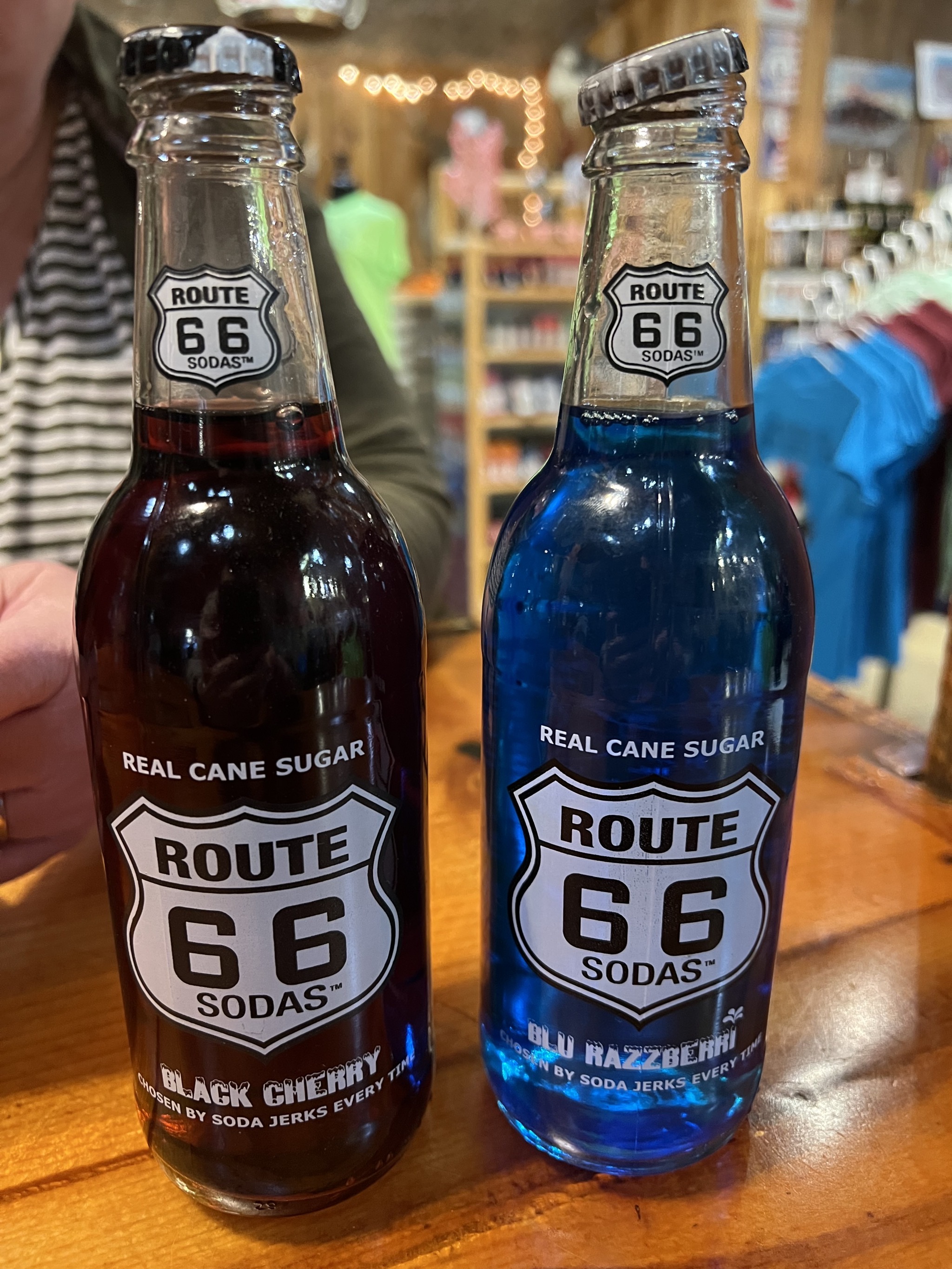 Route 66 sodas