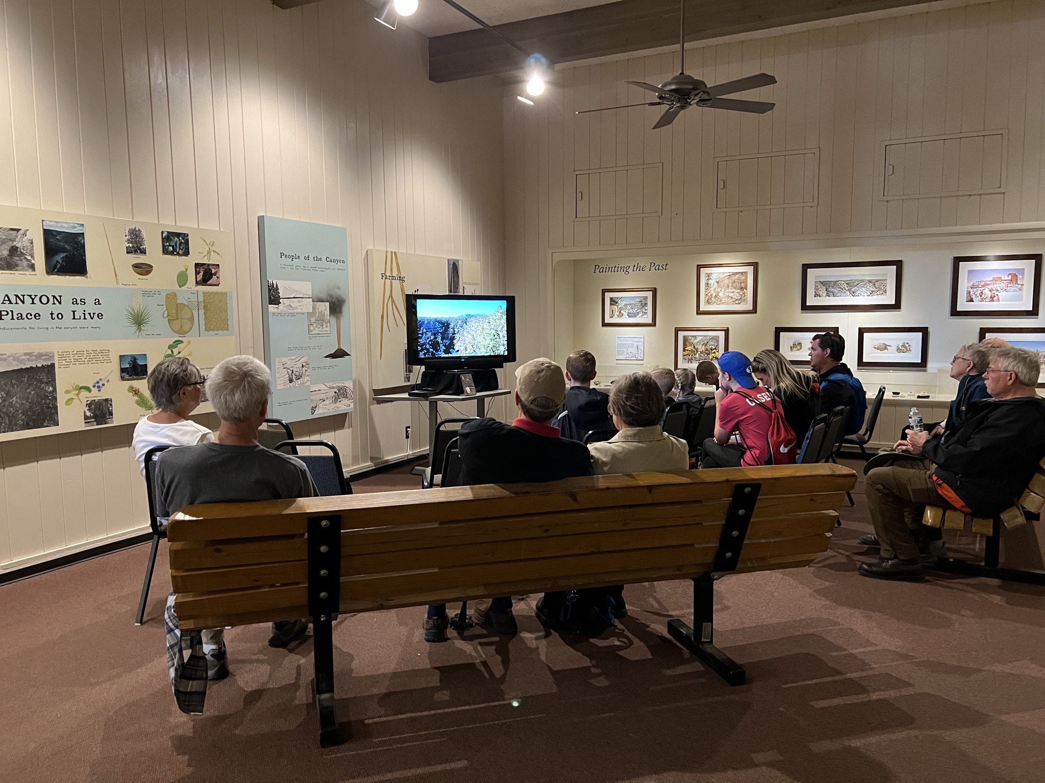 Visitor center video