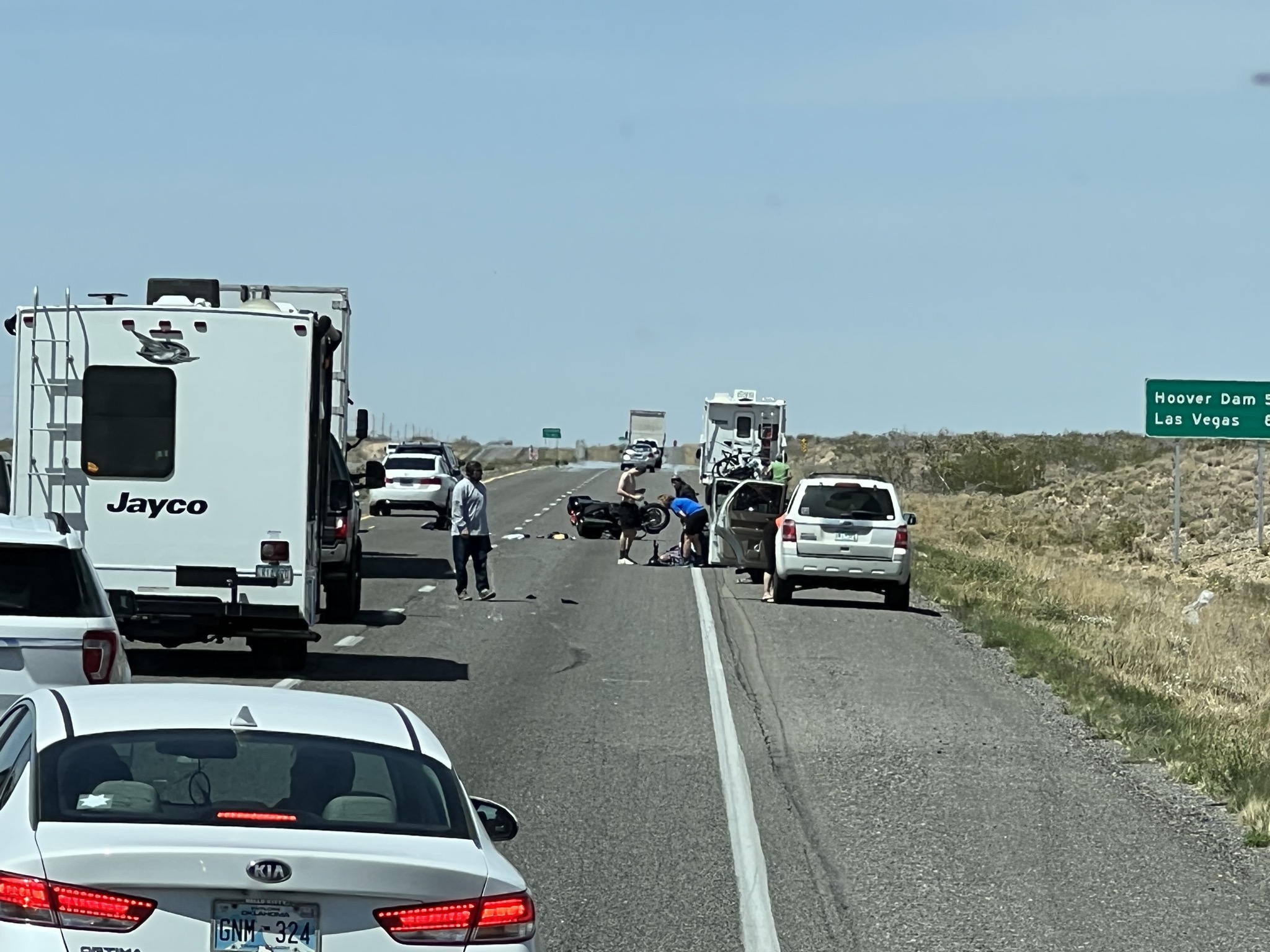 Motorcycle accident