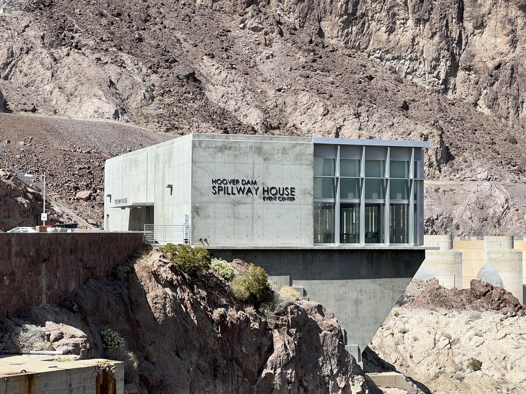 Spillway house