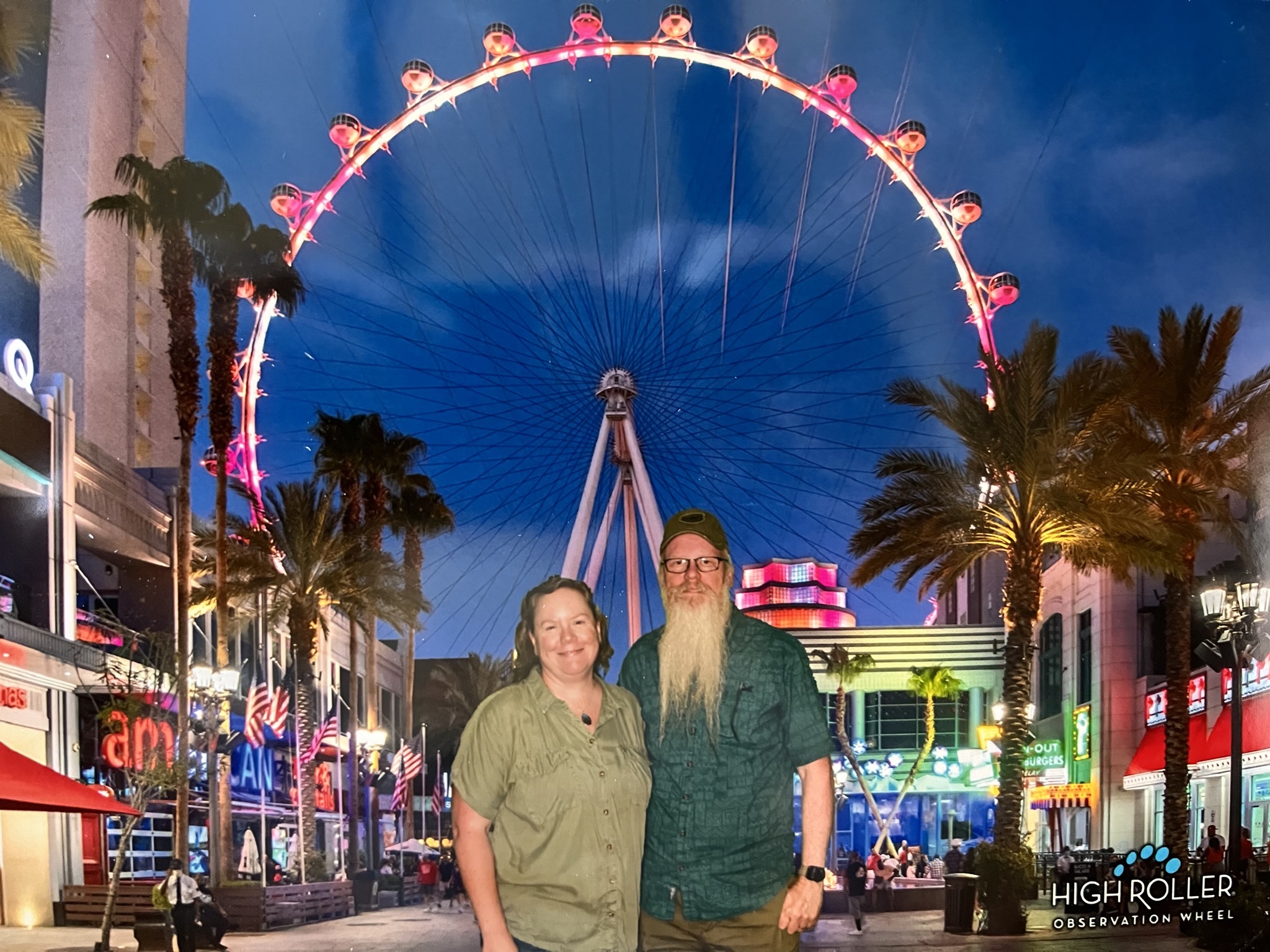 High Roller greenscreen photos