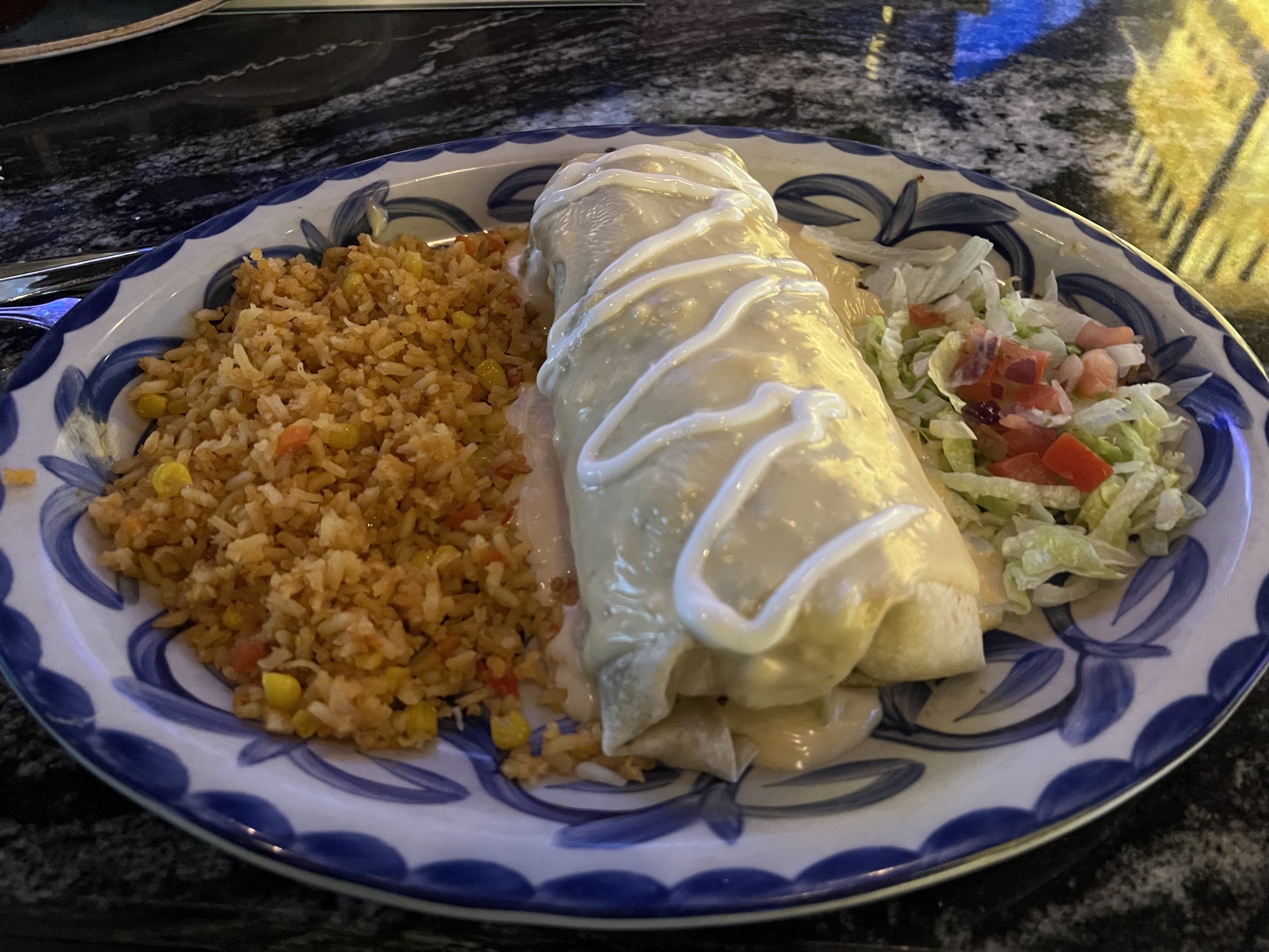 David's dinner