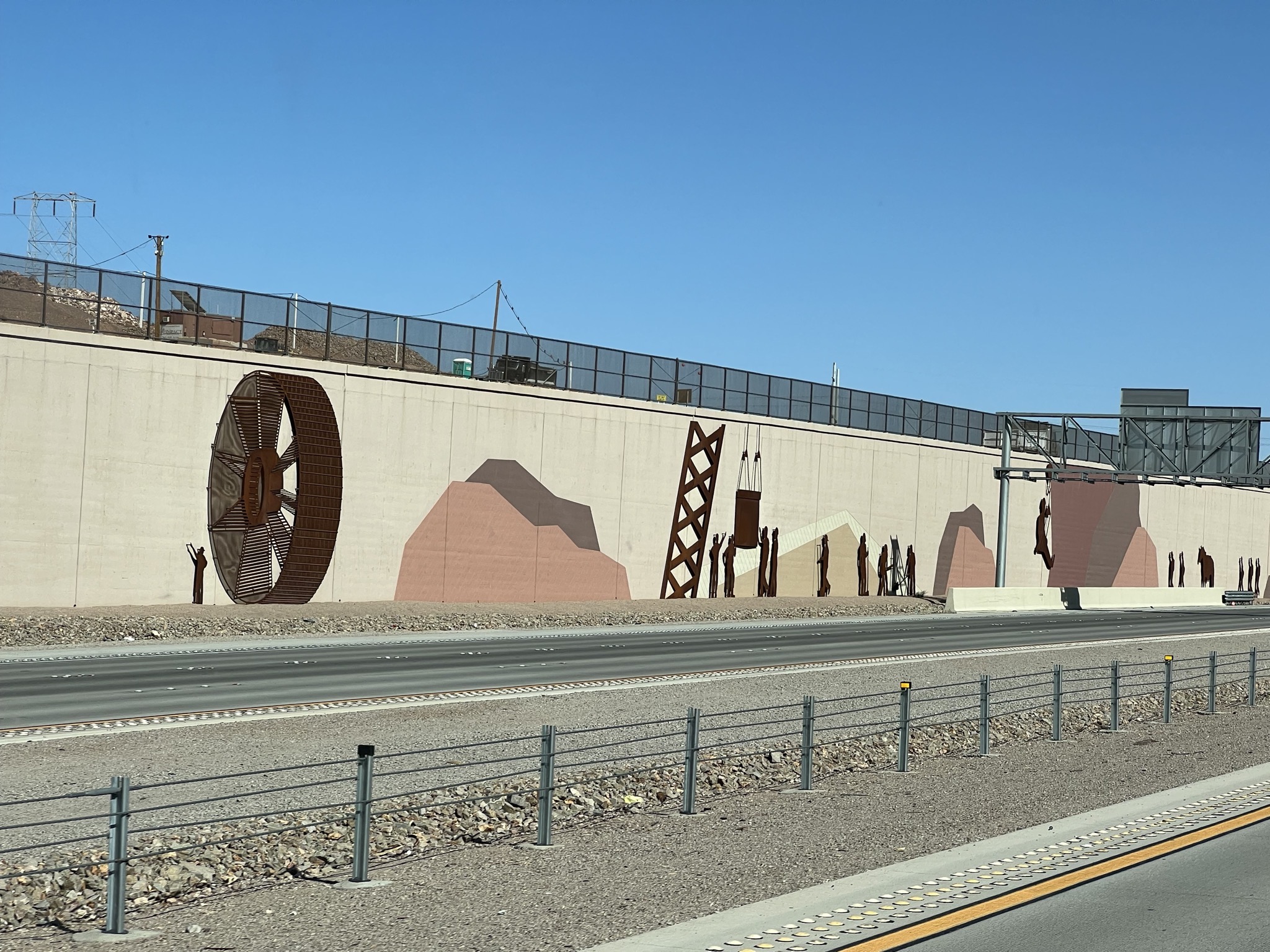 Freeway decorations