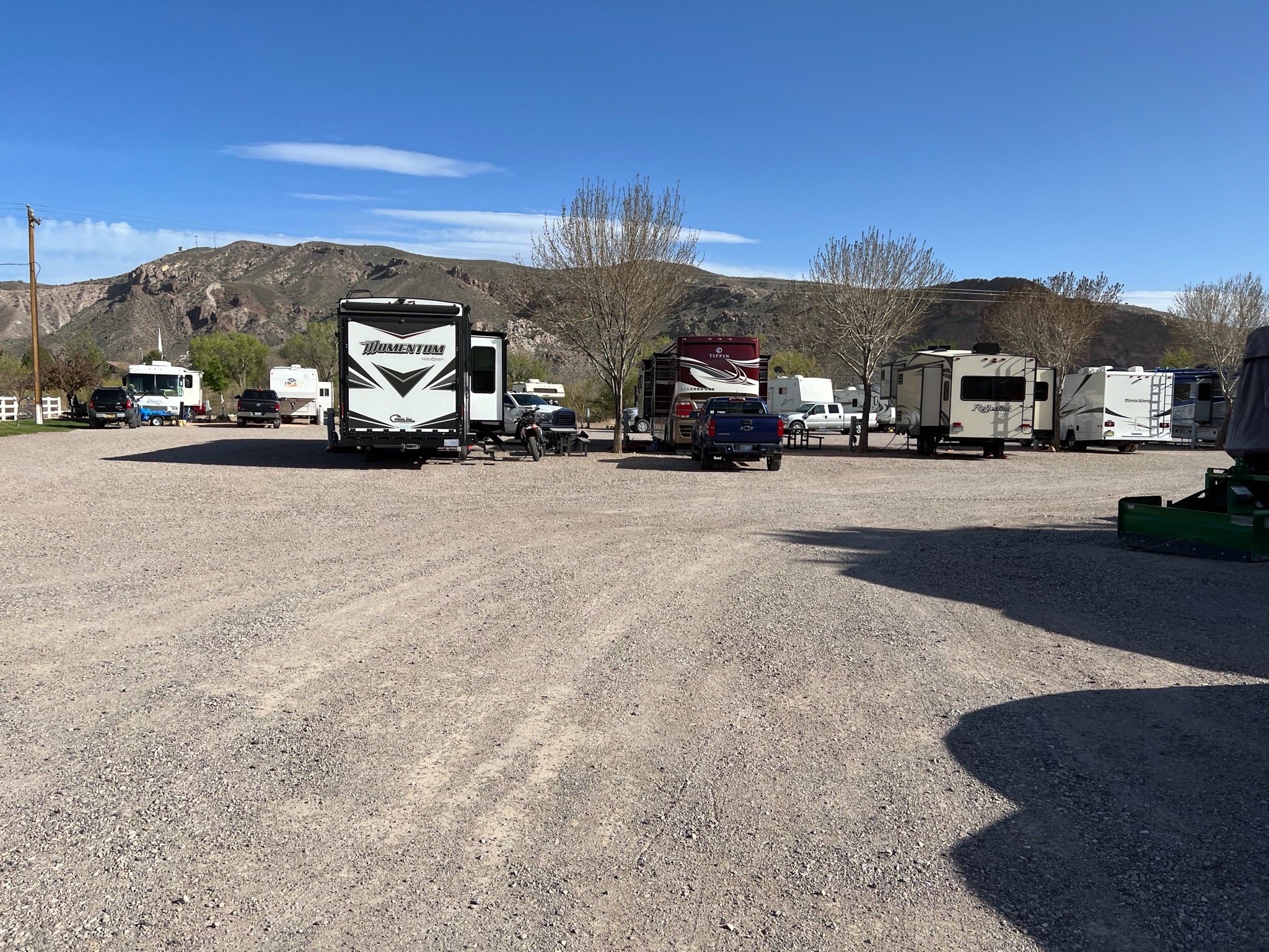Our site and neighbors
