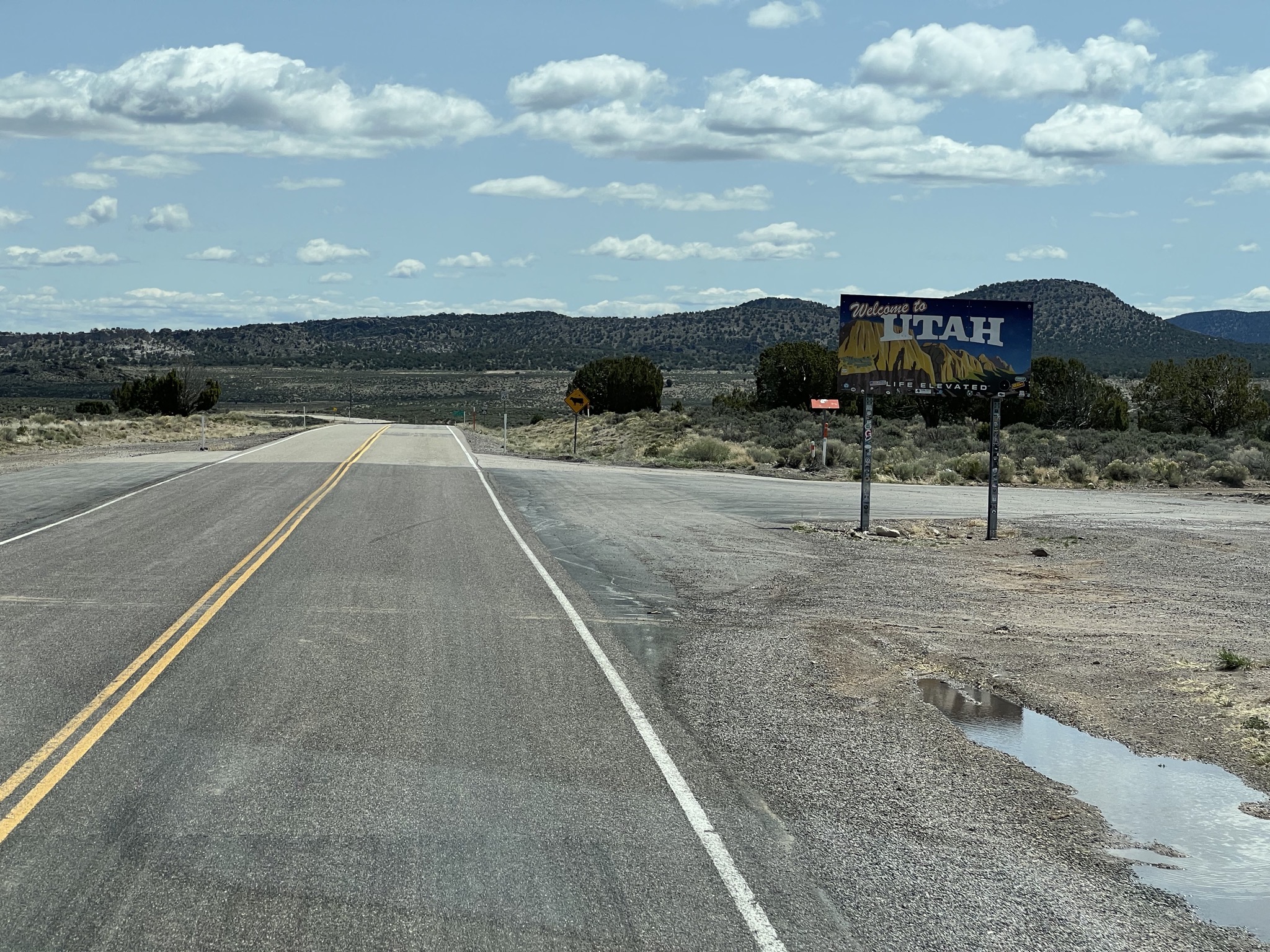 Entering Utah