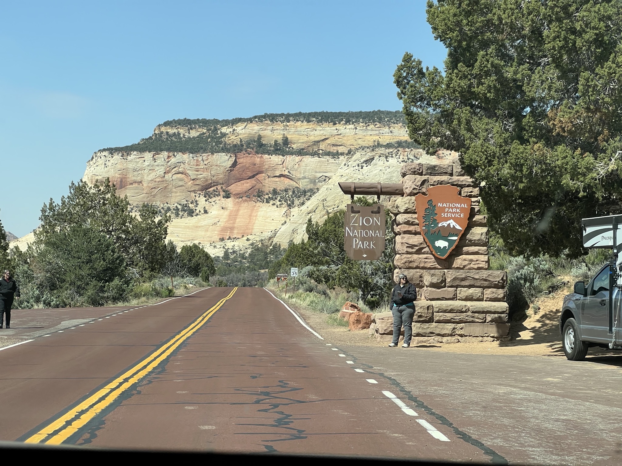 Zion sign