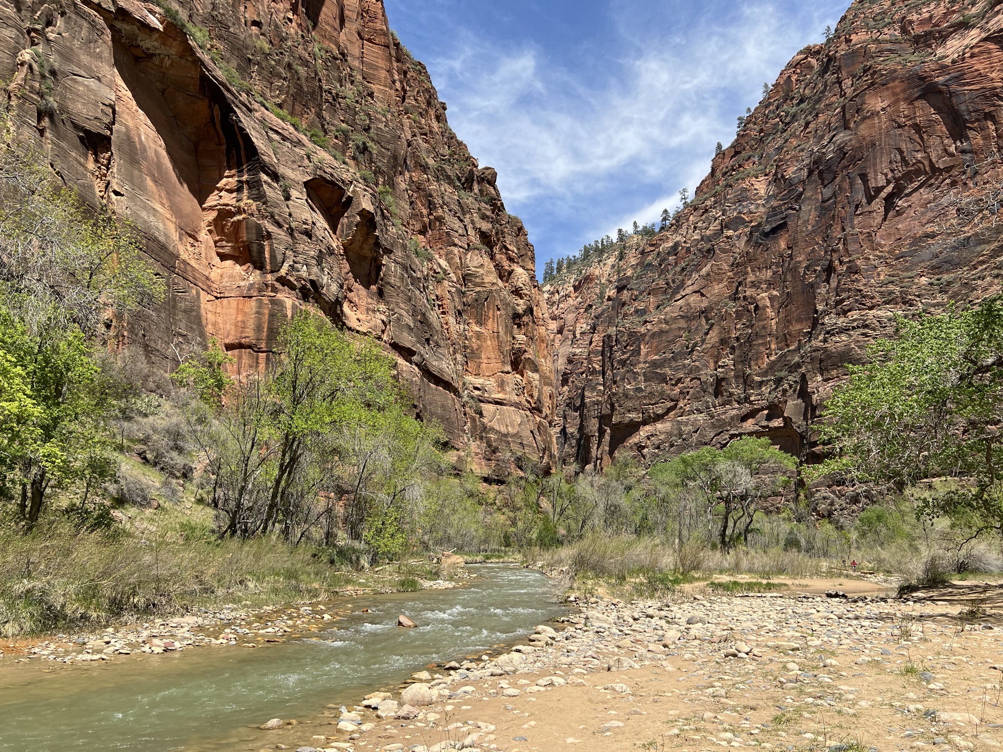 Rocks and river