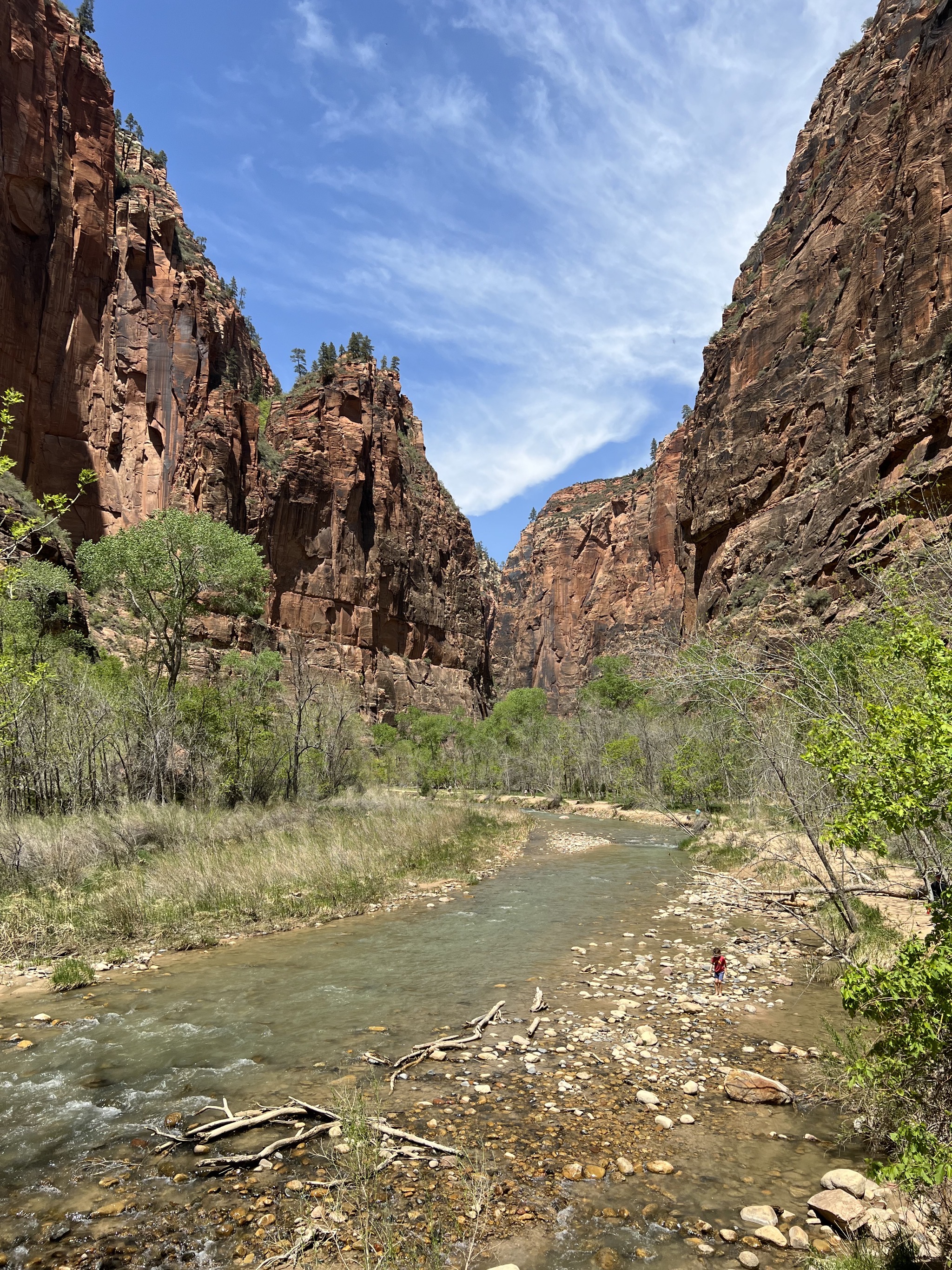 Rocks and river