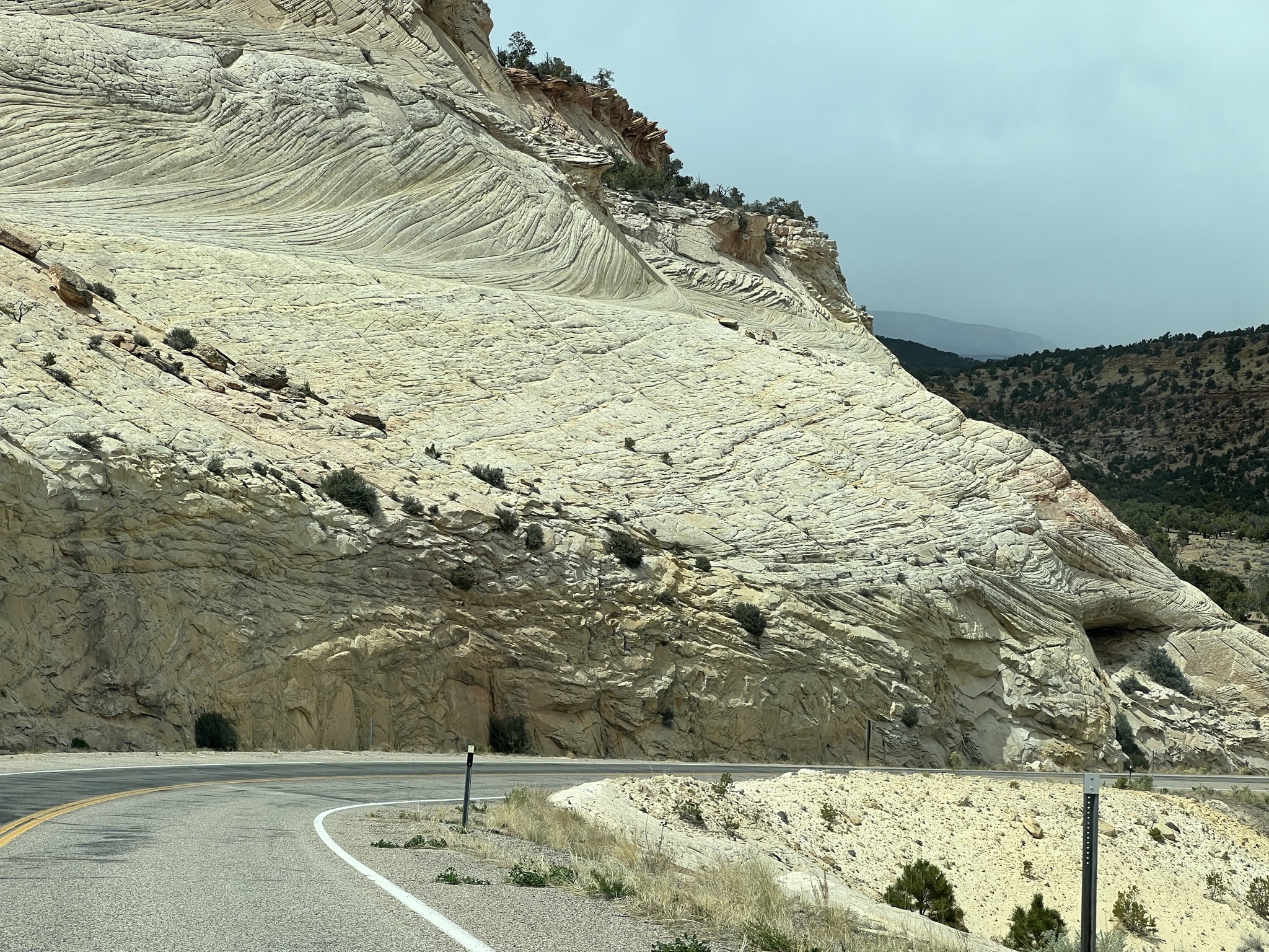 Road and rocks