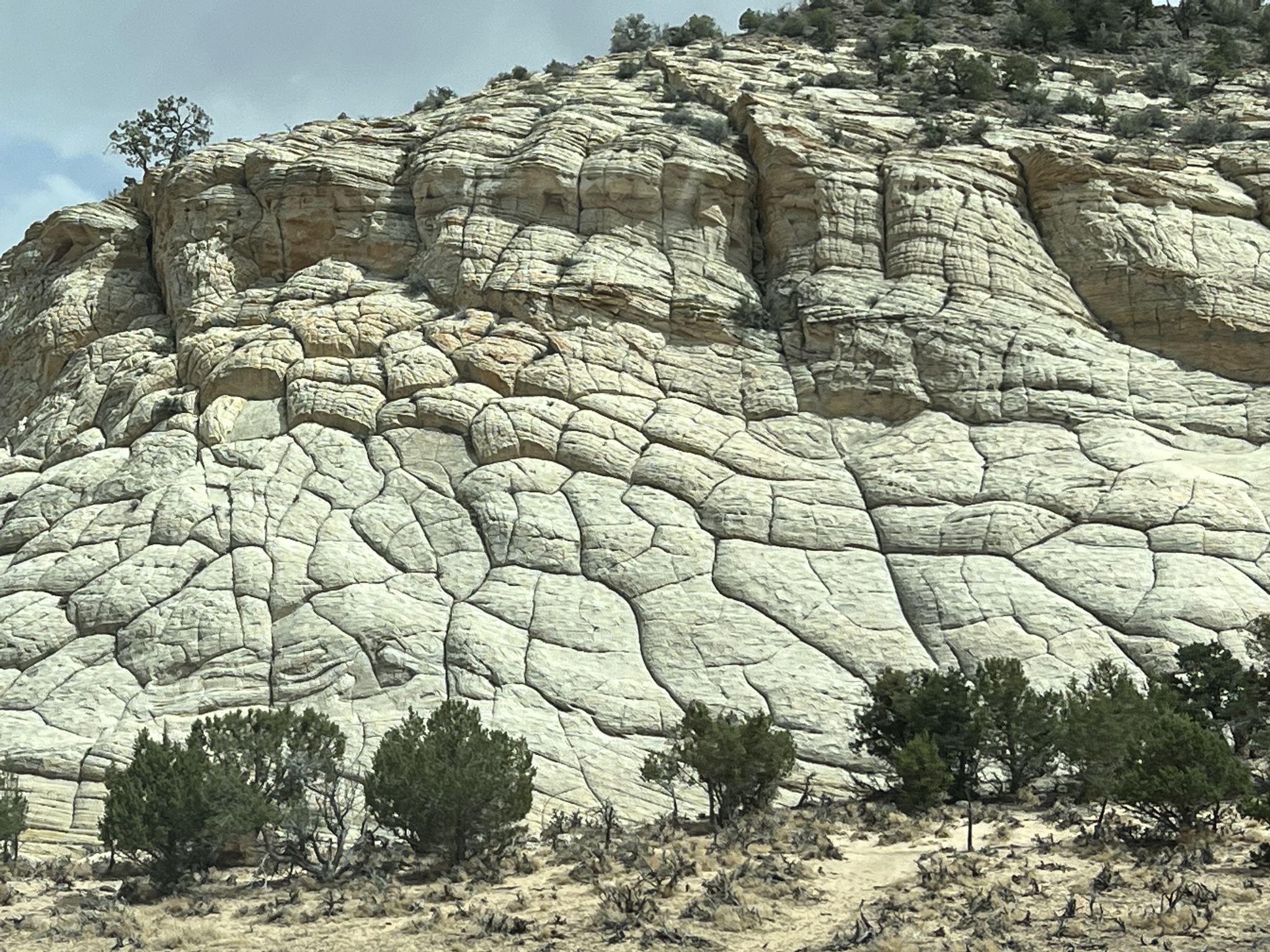 Road and rocks