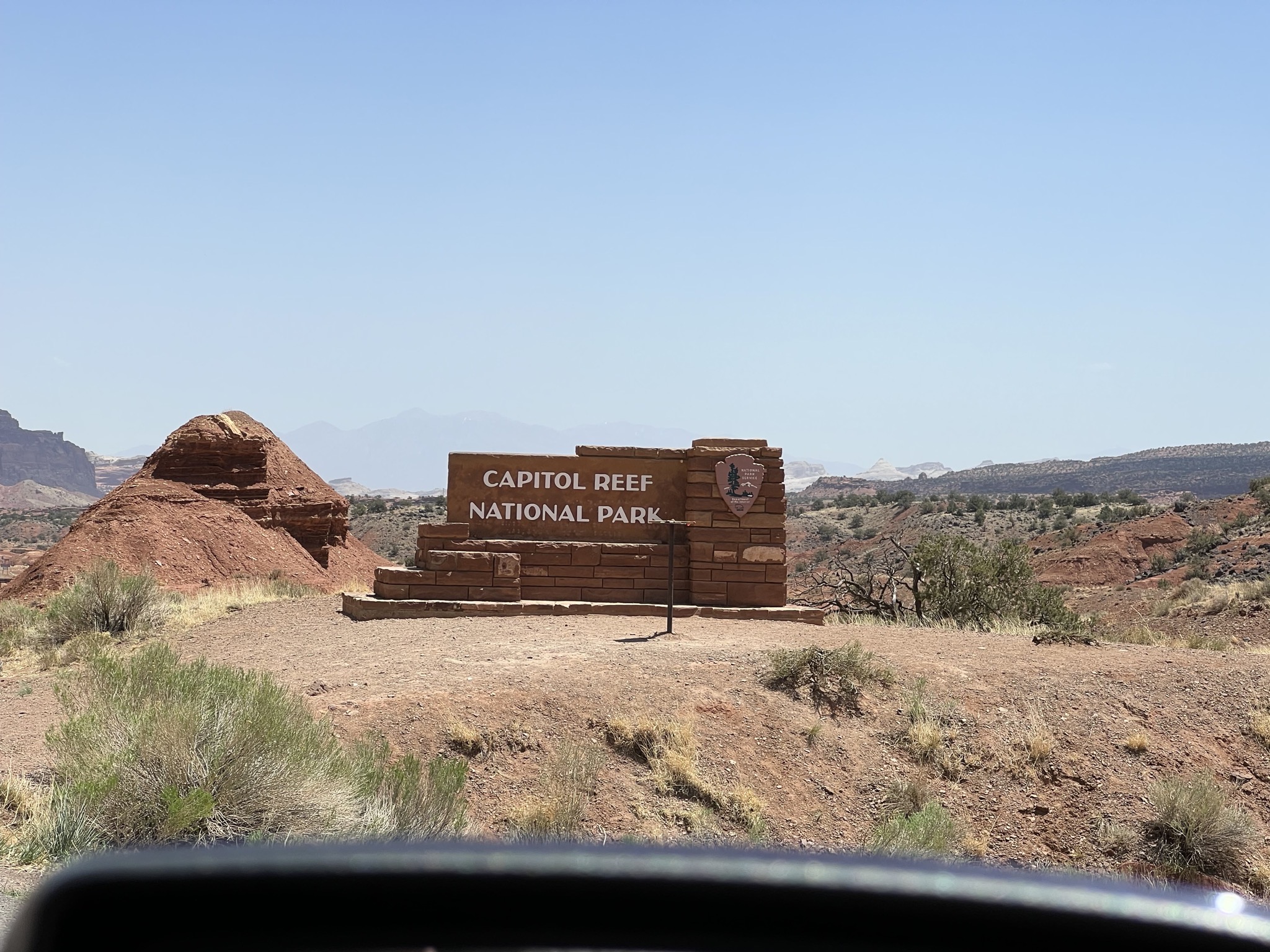 Capitol Reef sign