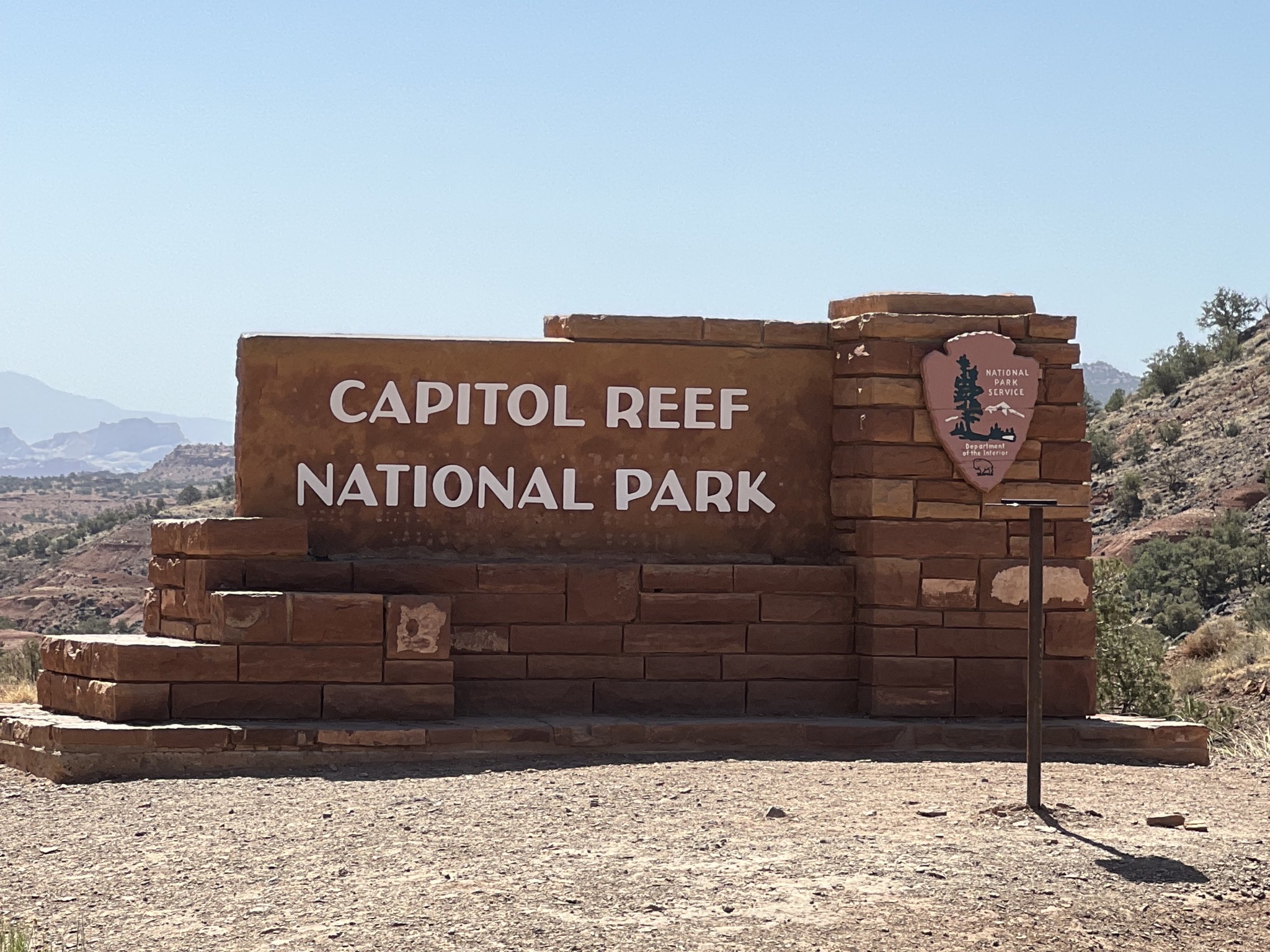 Capitol Reef sign