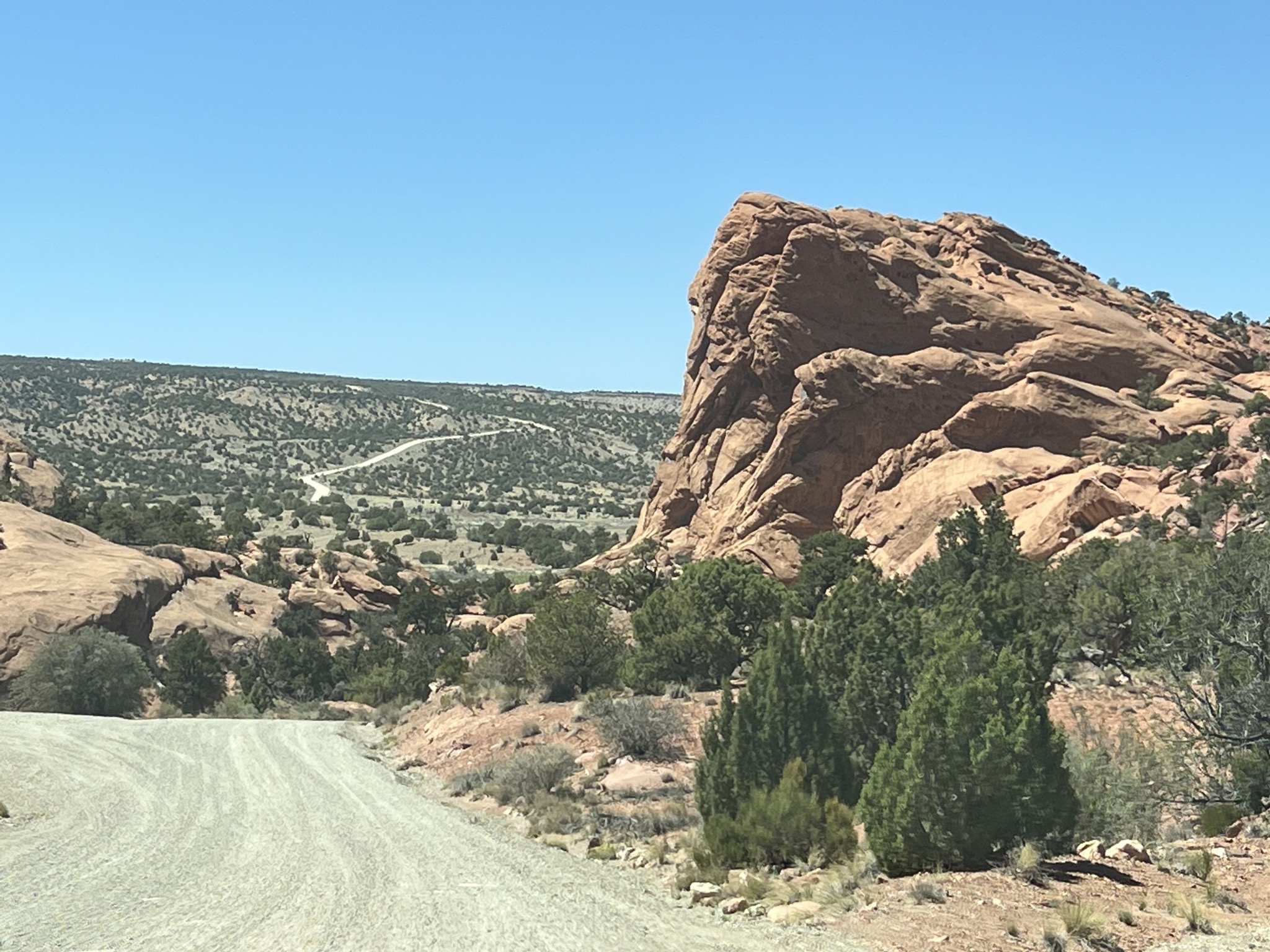 Top of Burr Trail Switchbacks