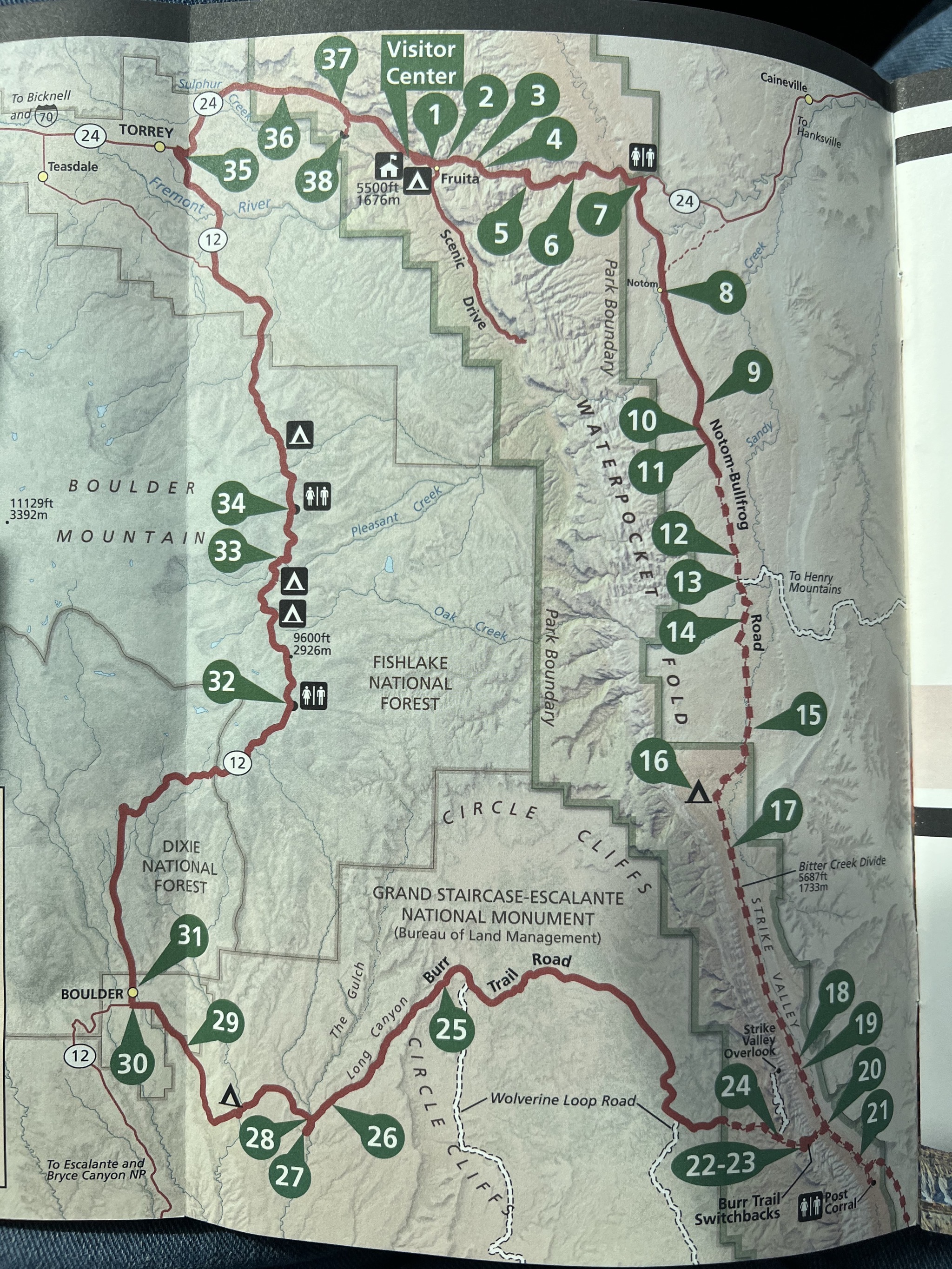 Loop the Fold map
