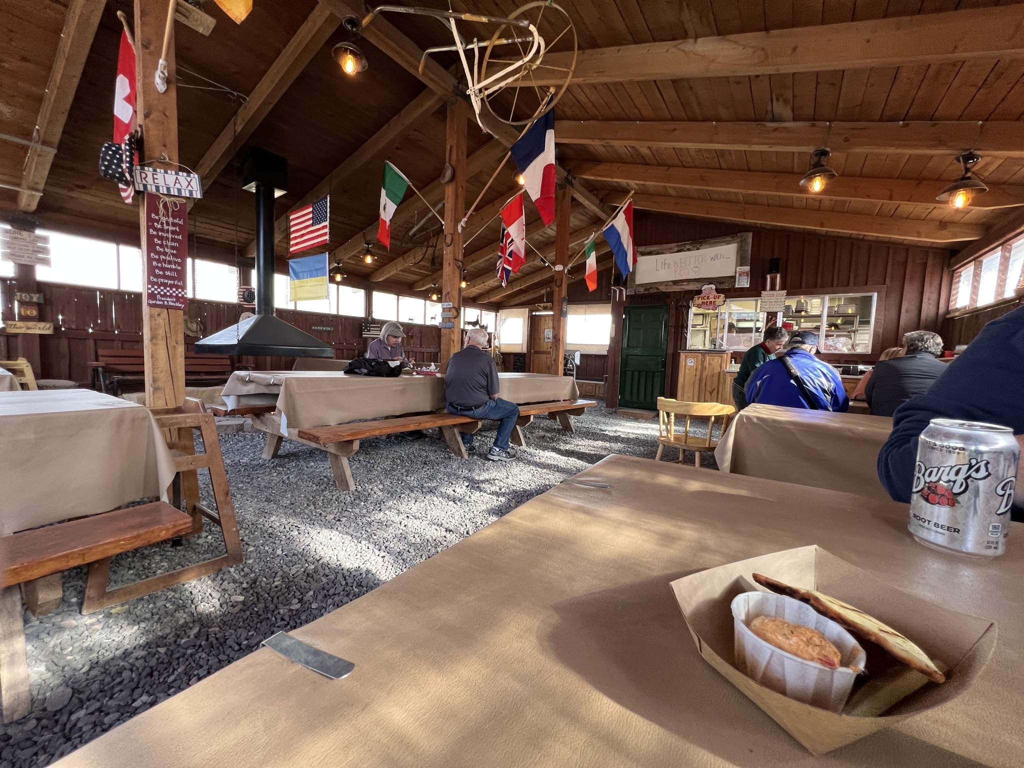 BBQ dining room
