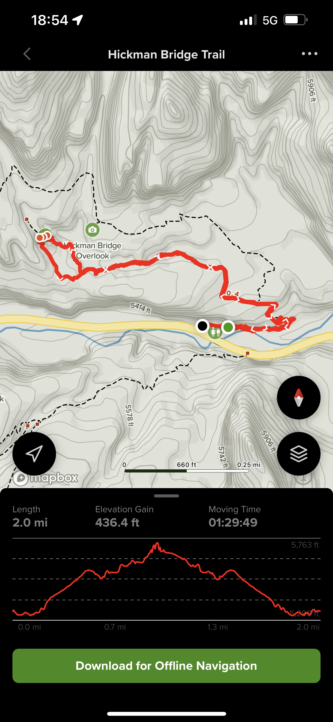Trail map