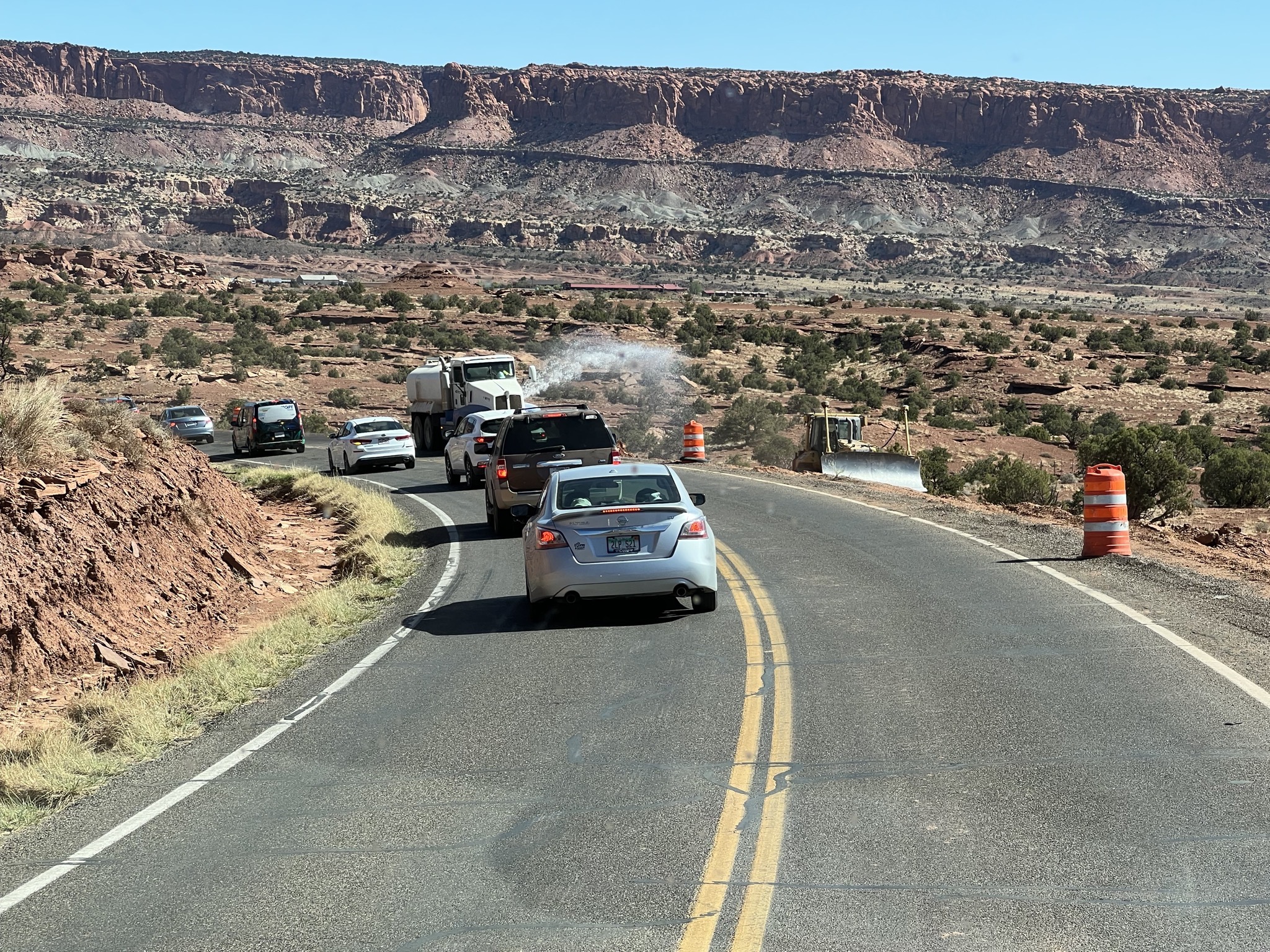 Road works