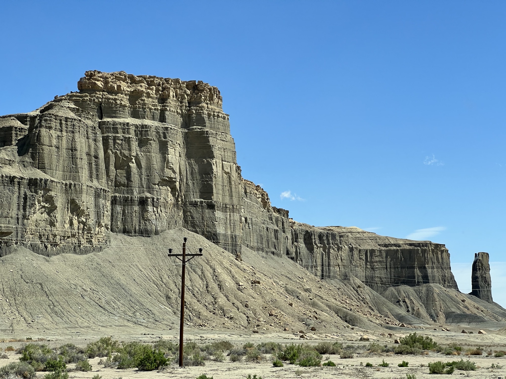 Highway and rocks