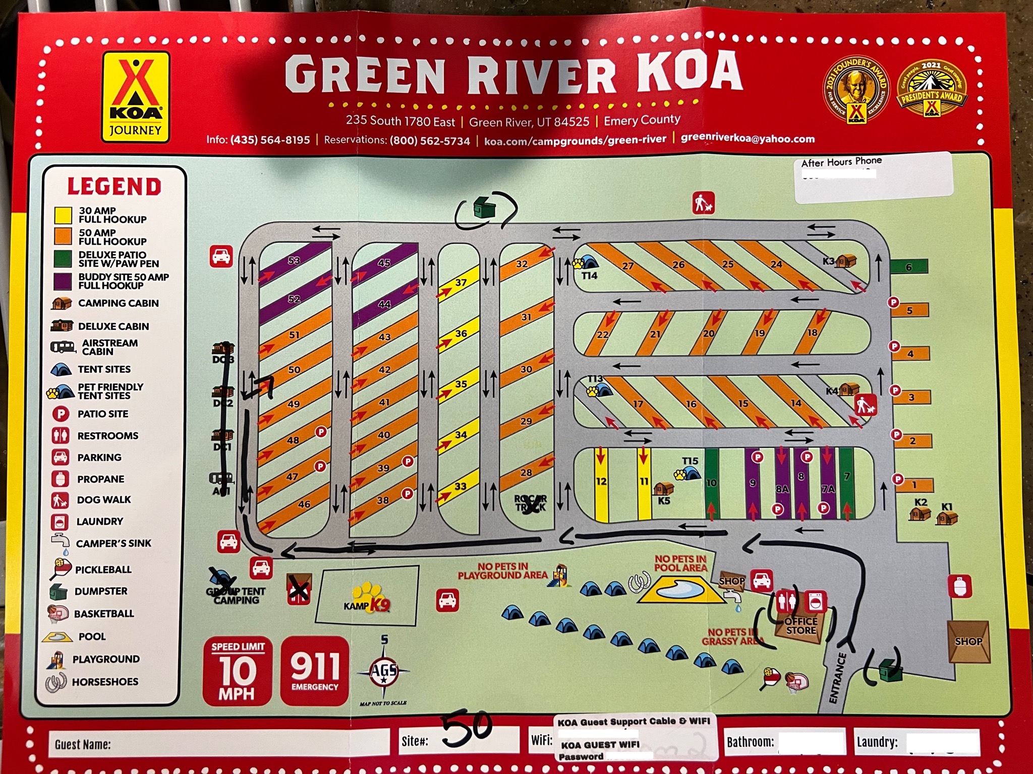 Park map
