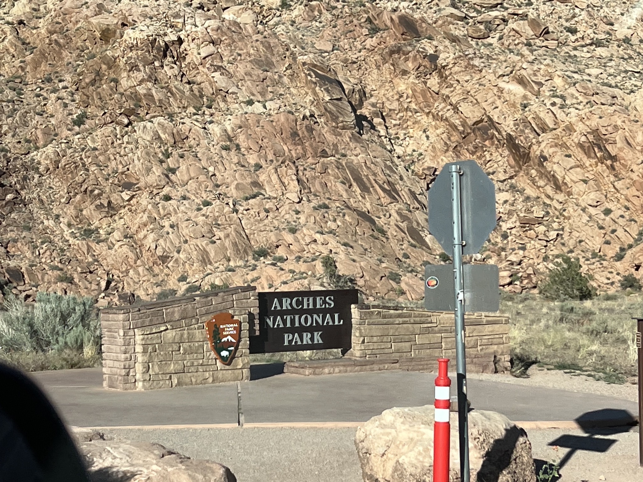Arches National Park sign