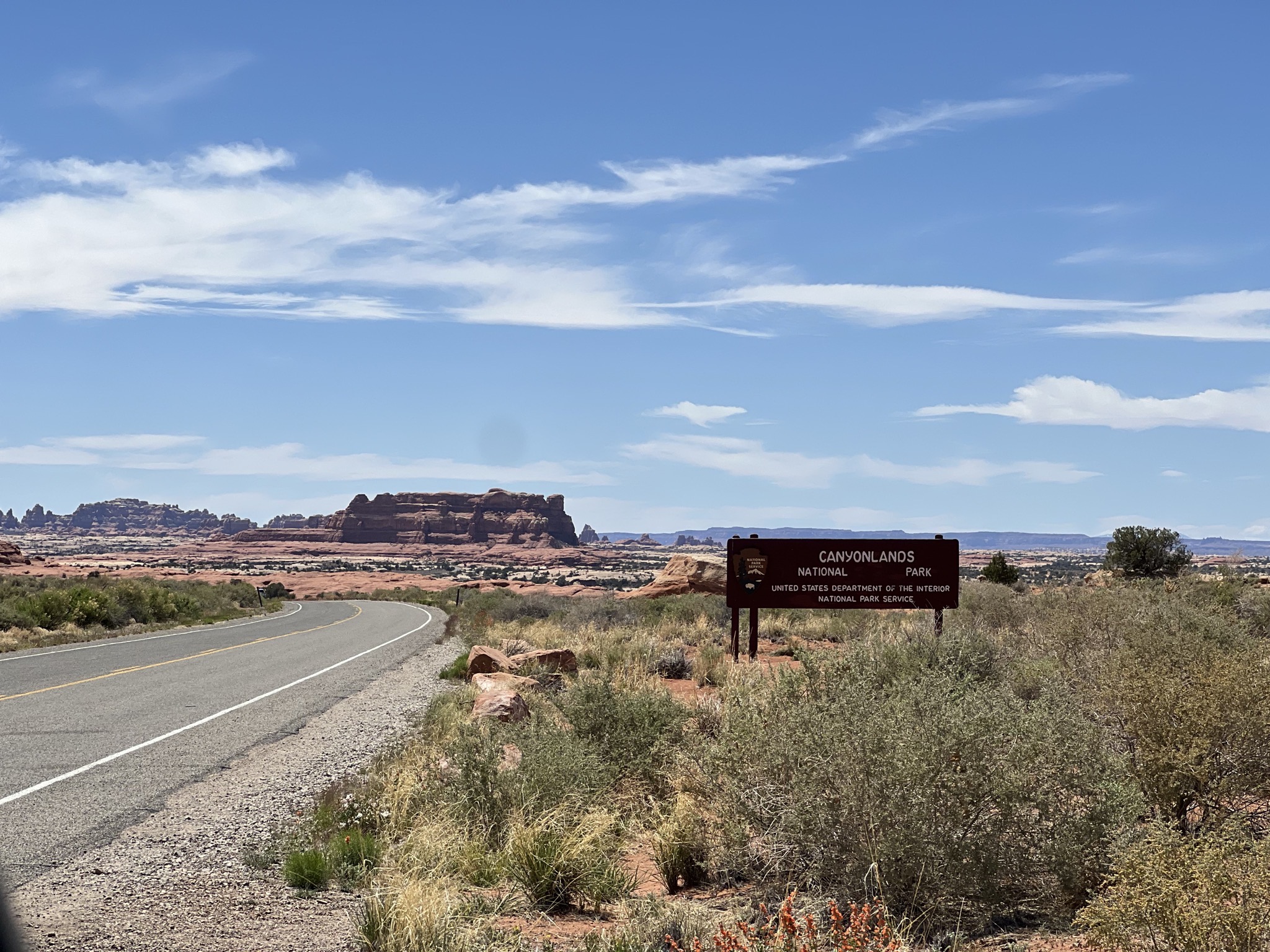 Canyonlands sign