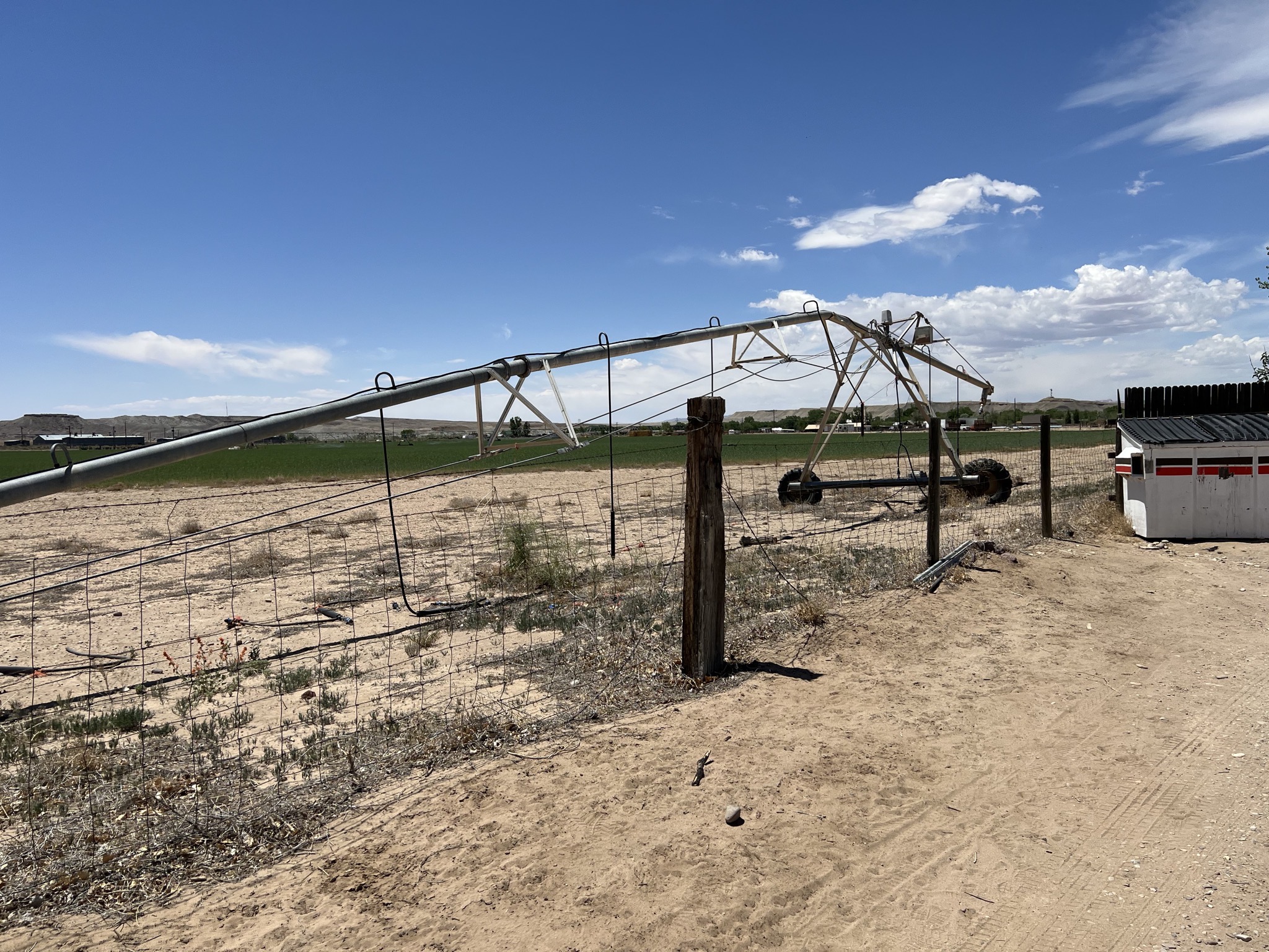Field behind park