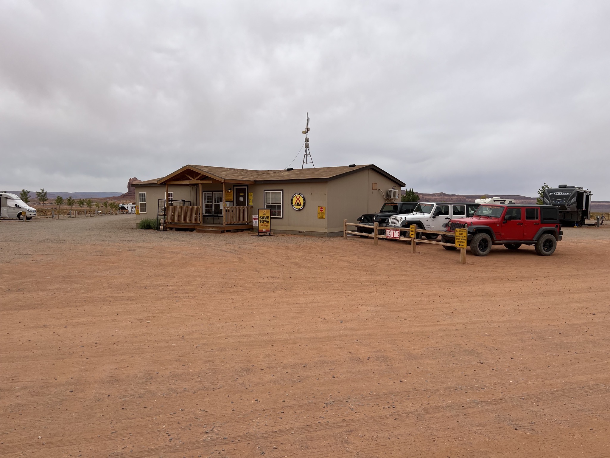 Office and Jeep rentals