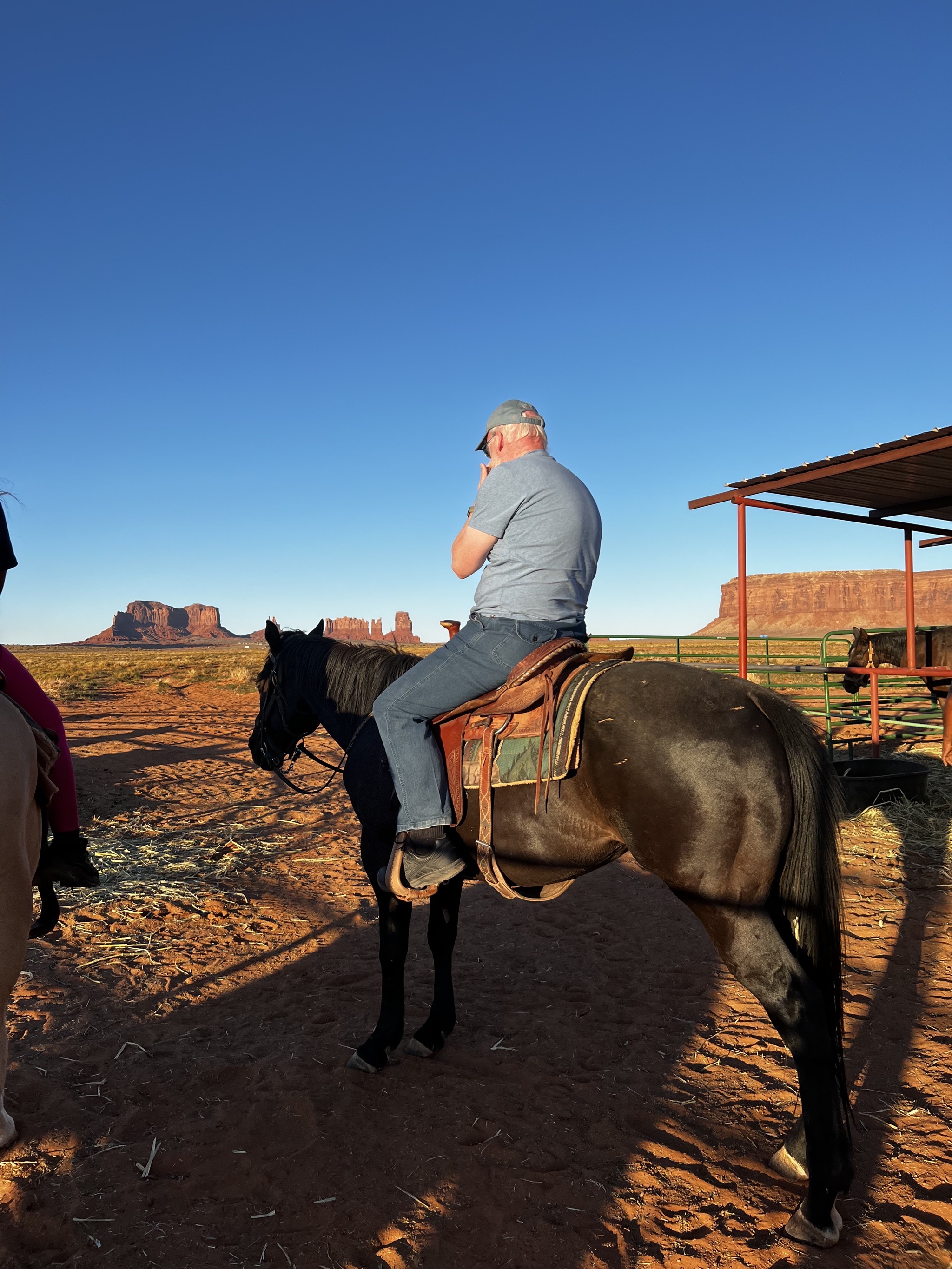 David on a horse