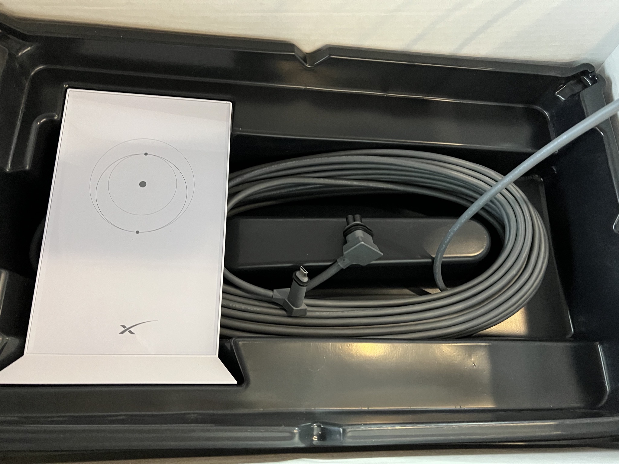 Starlink unboxing