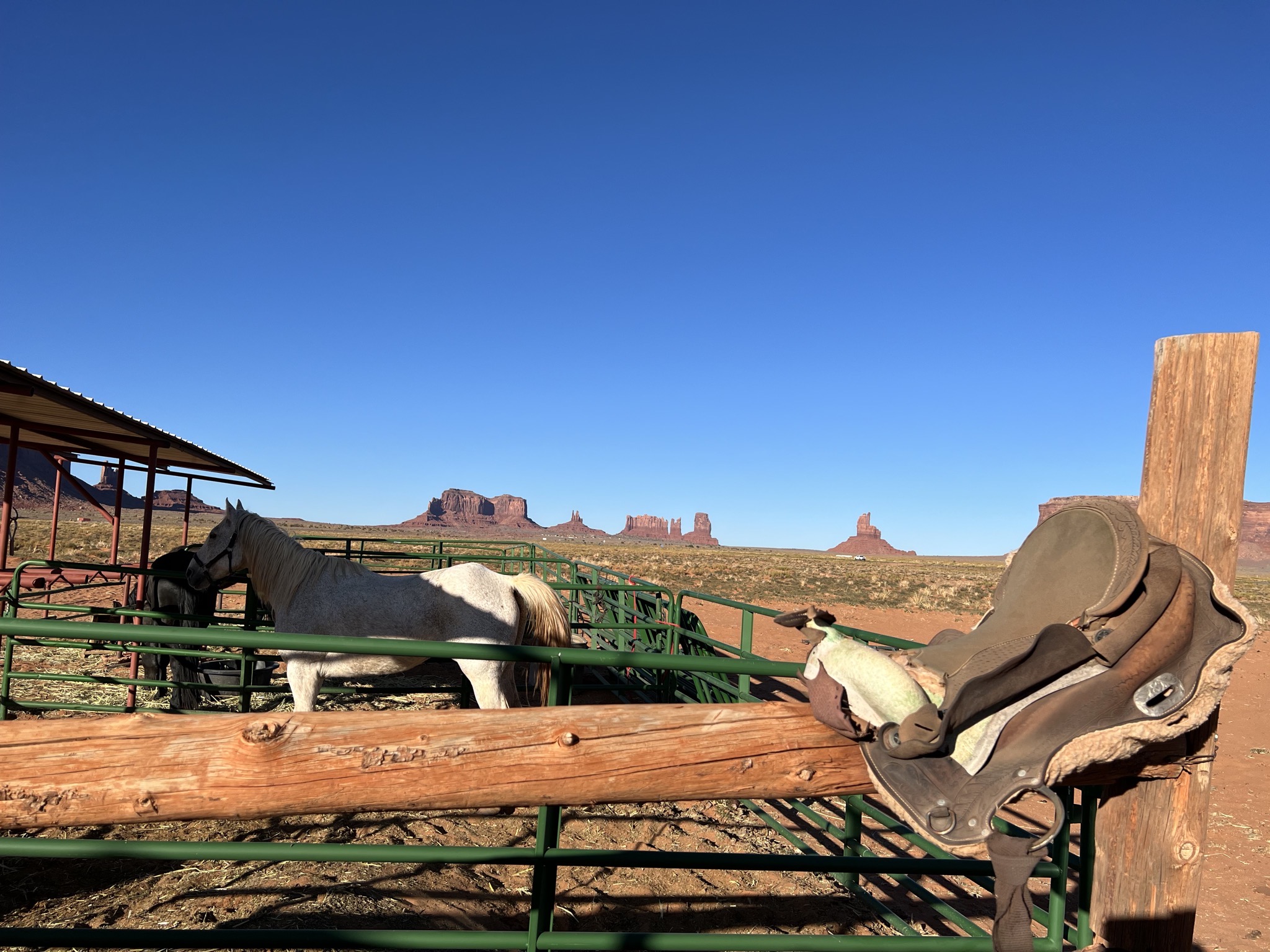 Horse corral