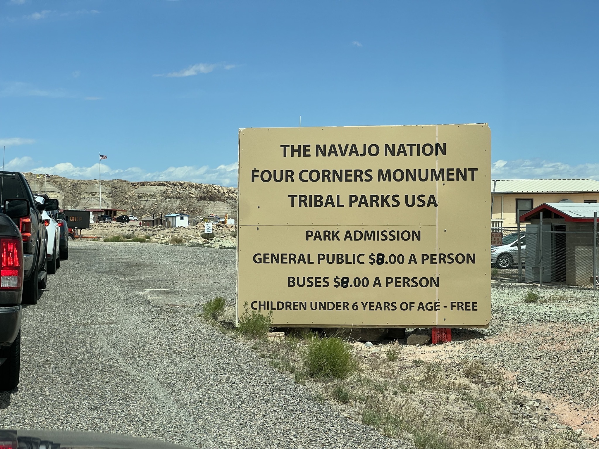 Four Corners Monument sign