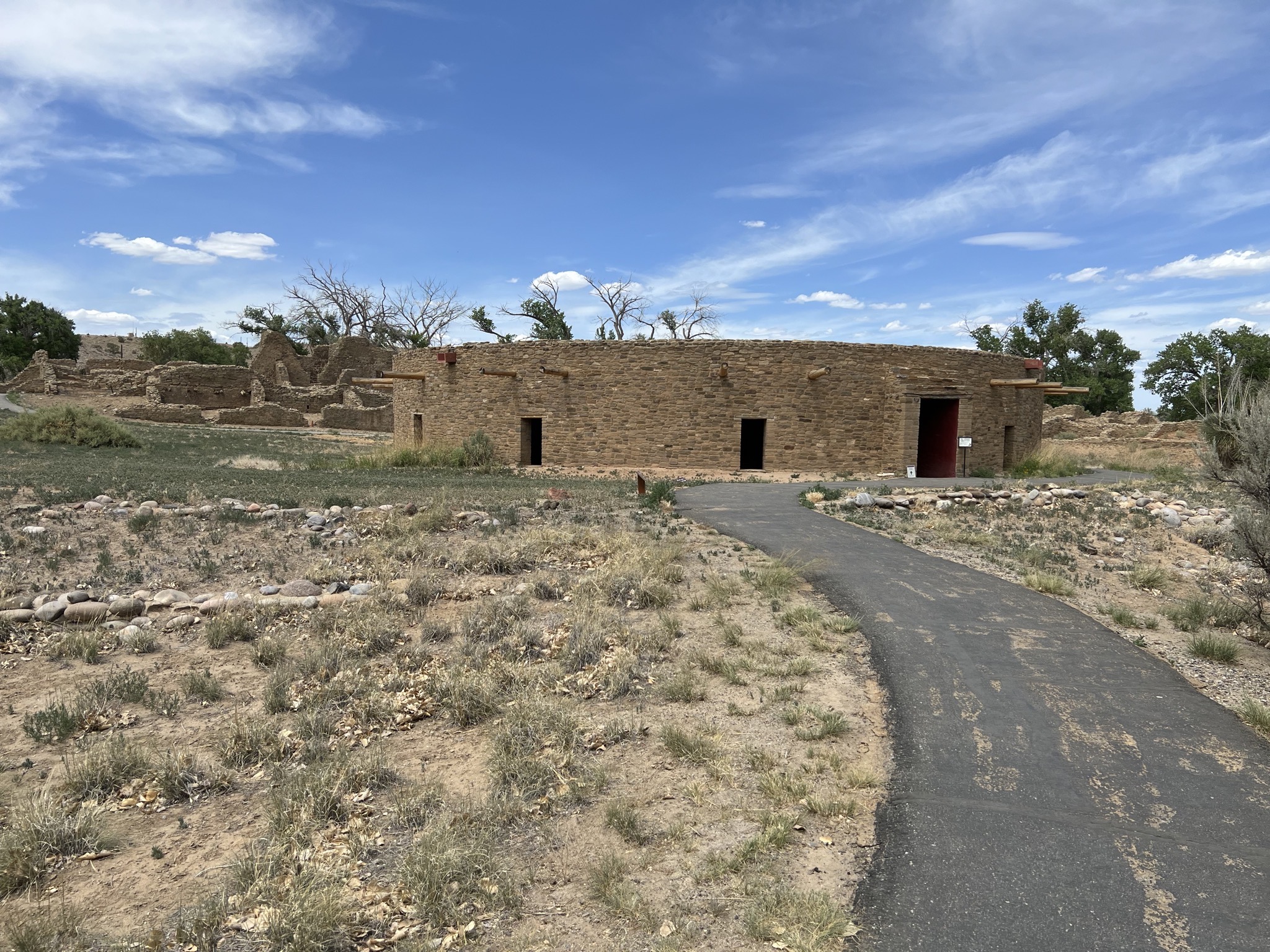 Reconstructed kiva
