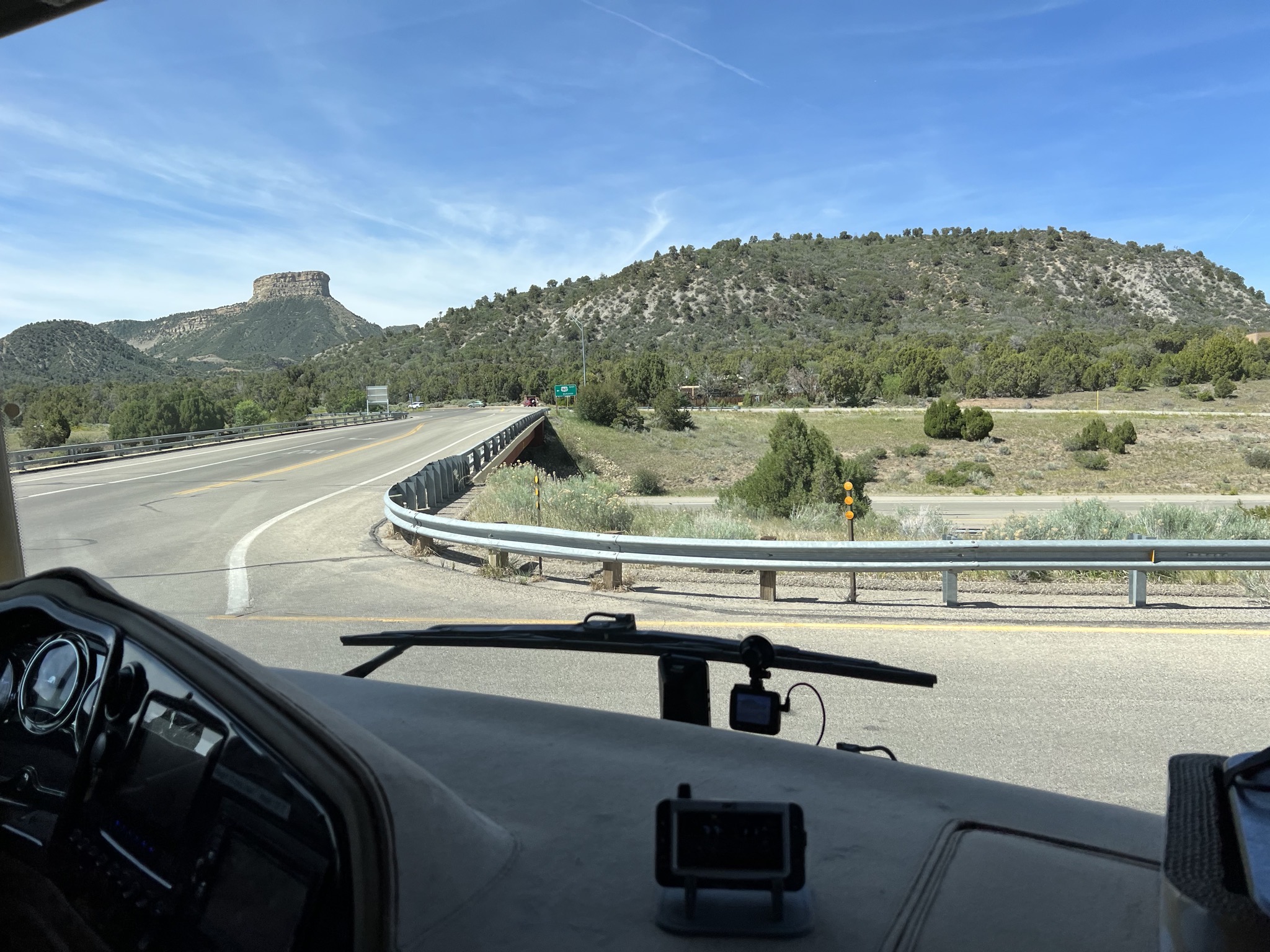 Leaving RV park