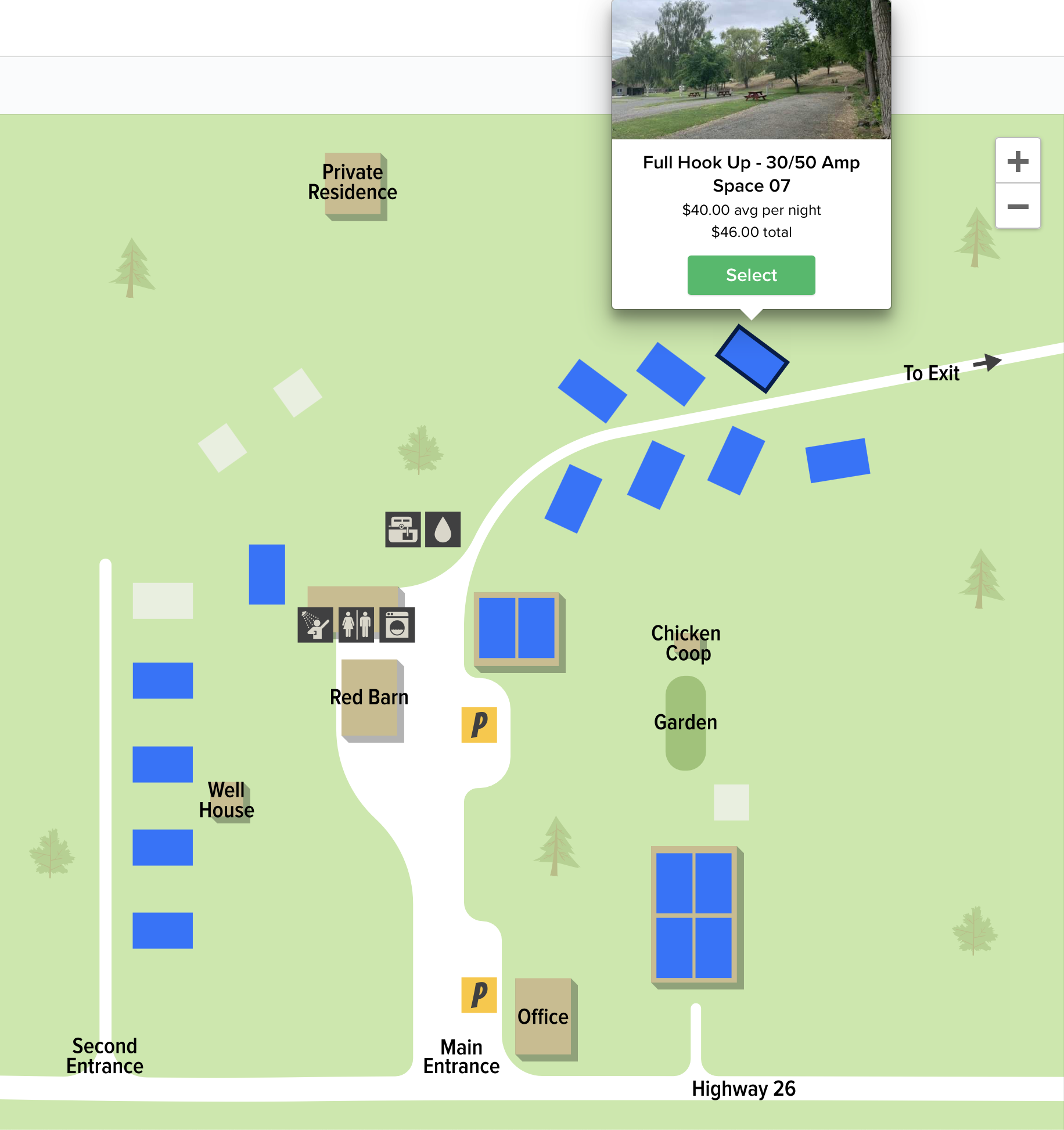 Fish House map