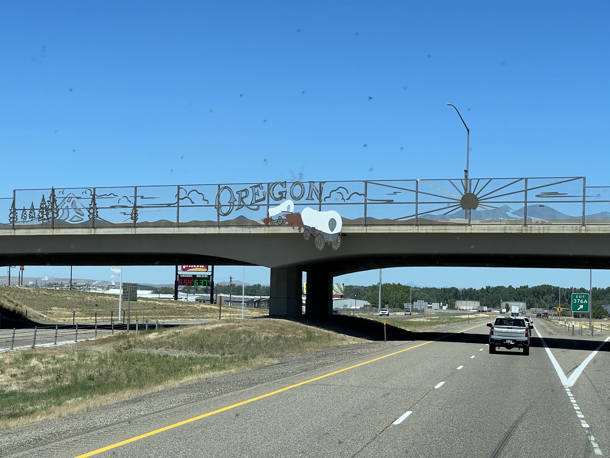 Oregon bridge artwork