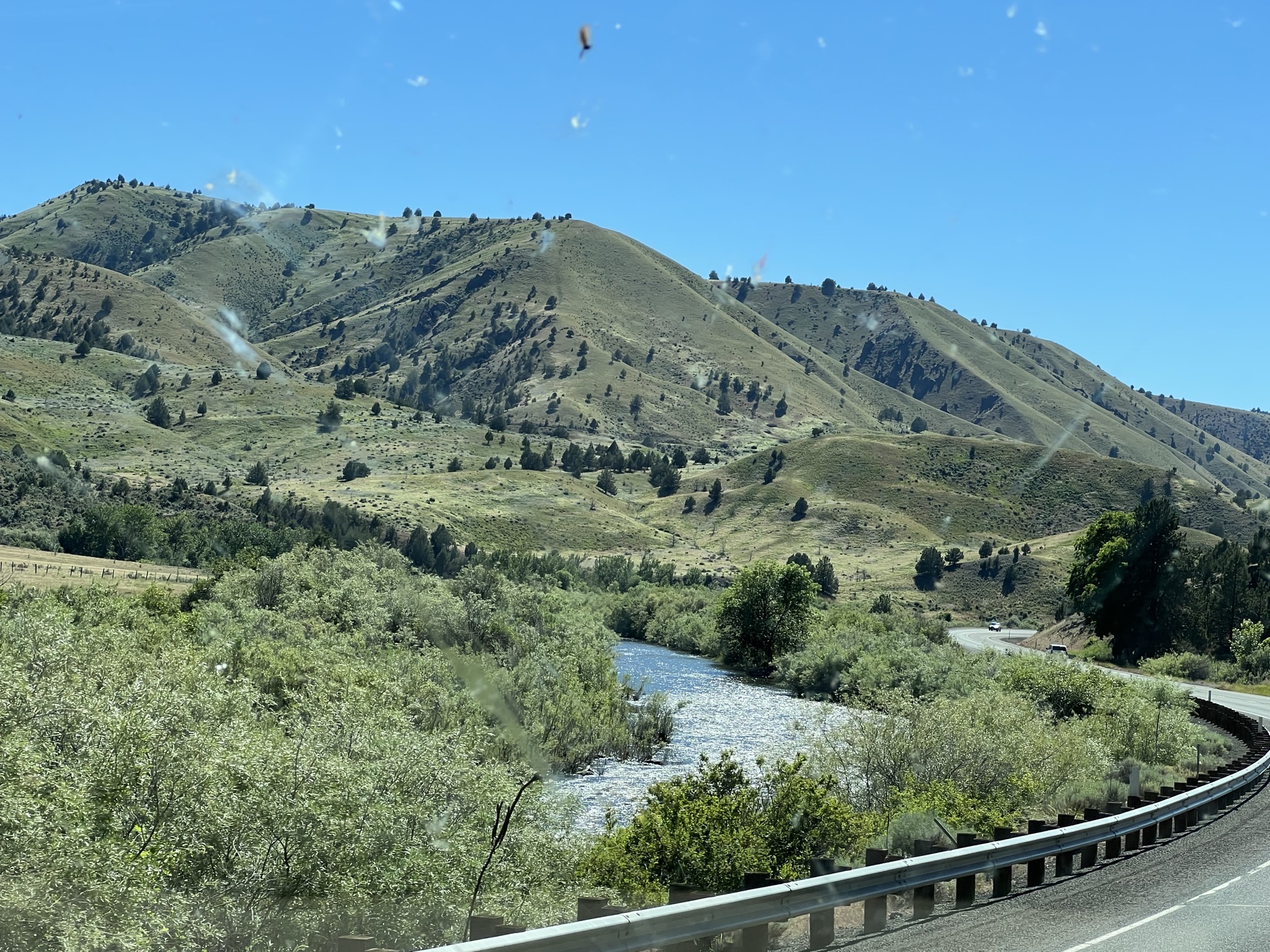 Hills and John Day River