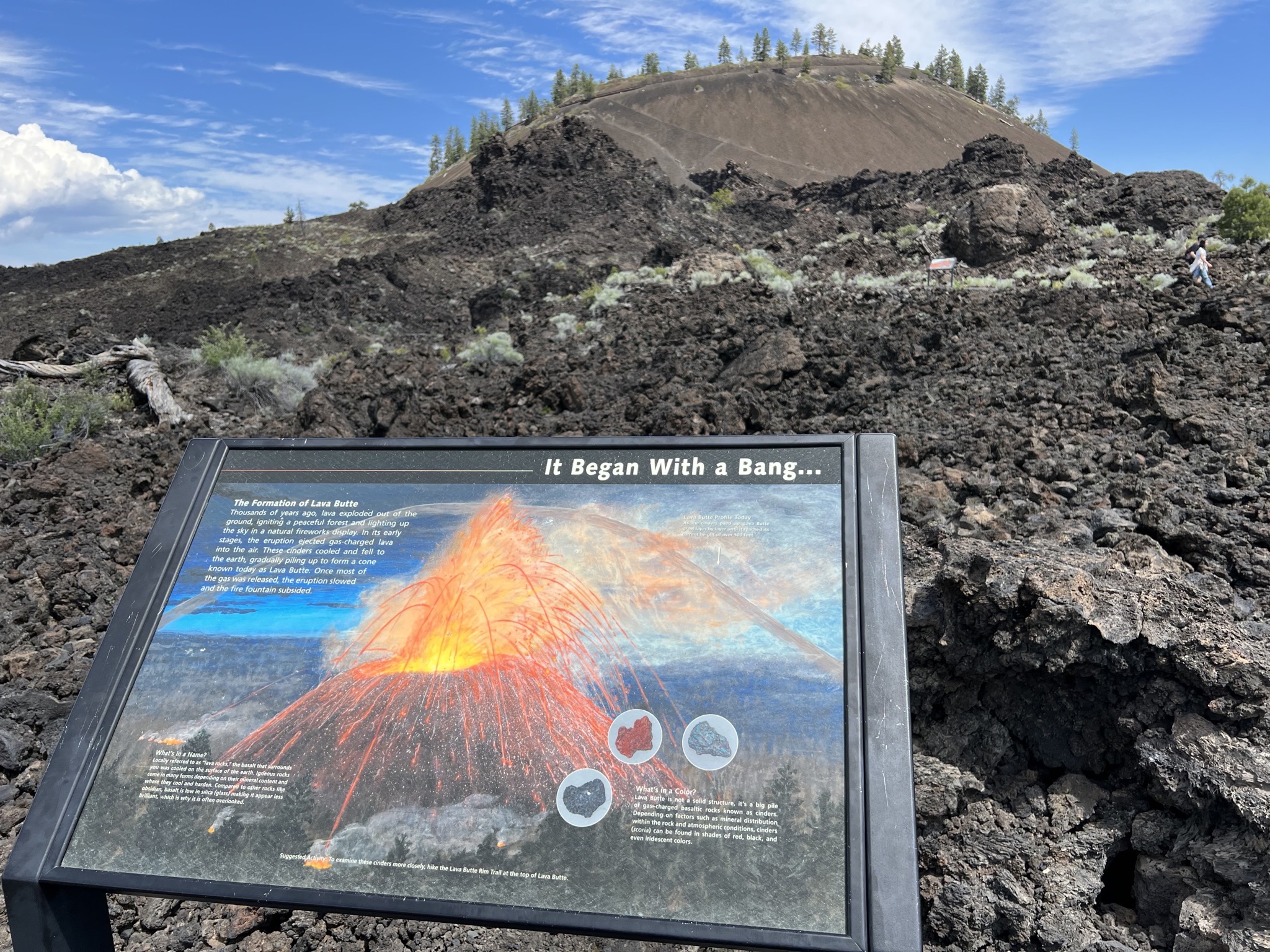 Trail of the Molten Land hike