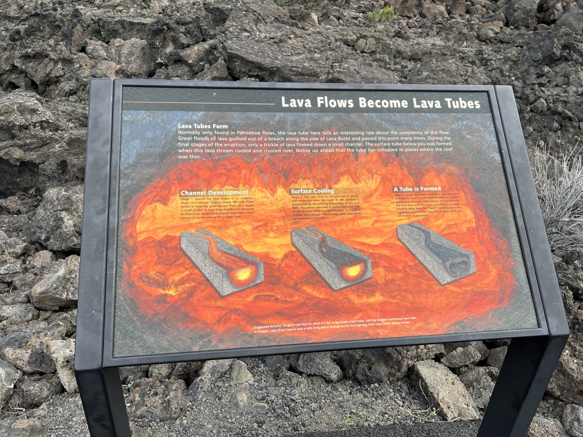 Trail of the Molten Land hike