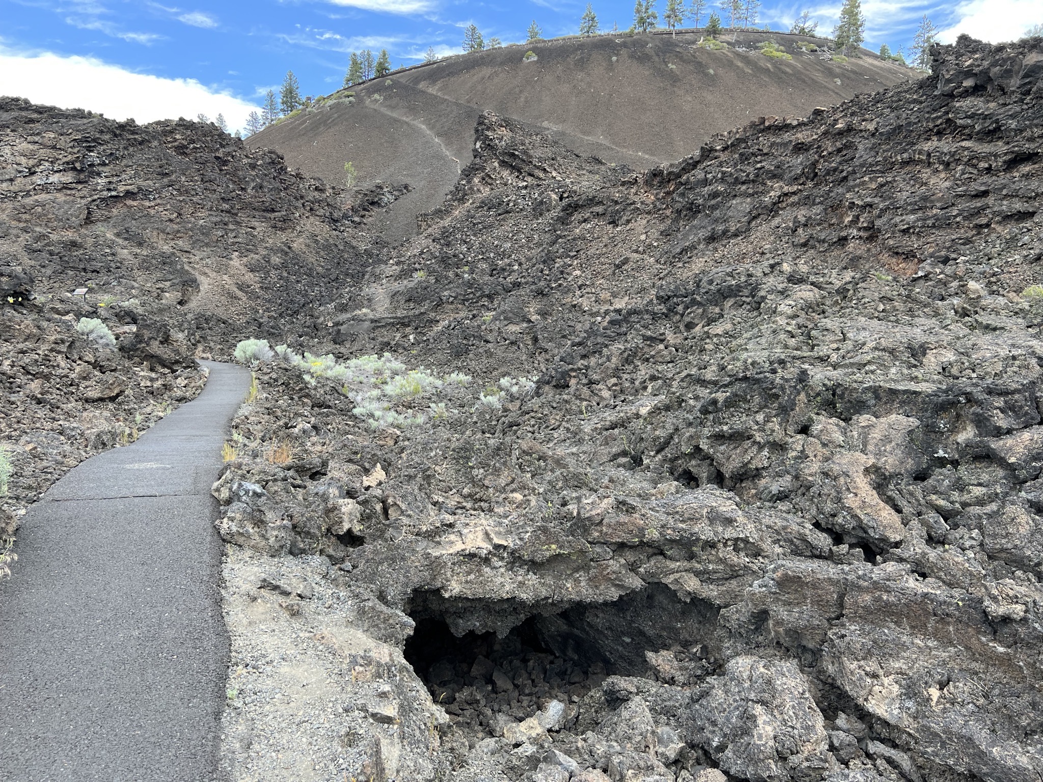Trail of the Molten Land hike