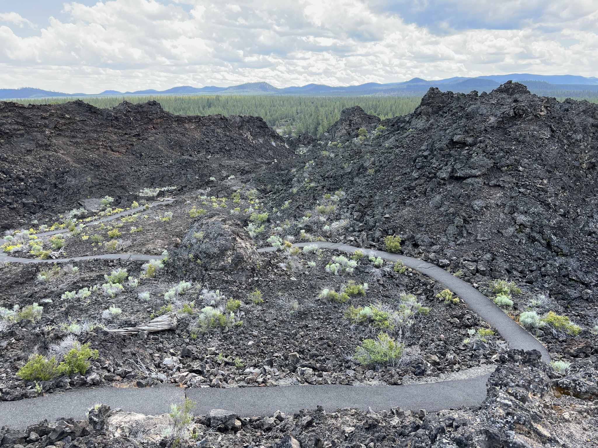 Trail of the Molten Land hike