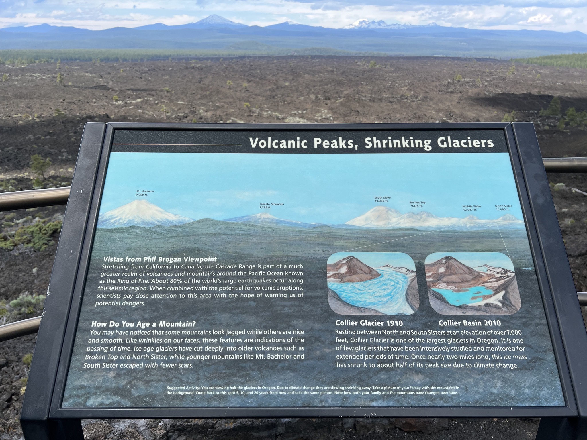 Trail of the Molten Land hike