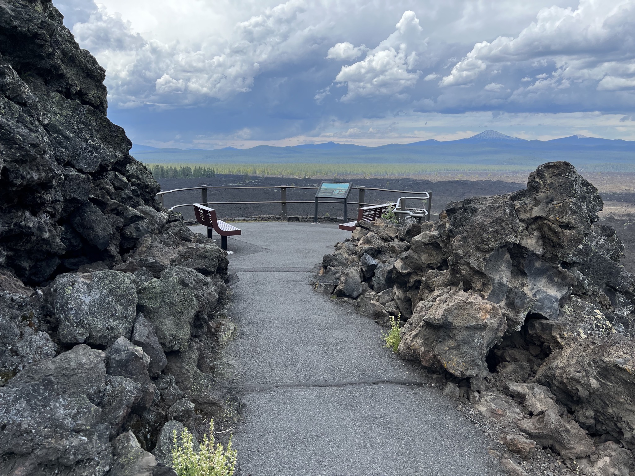 Trail of the Molten Land hike
