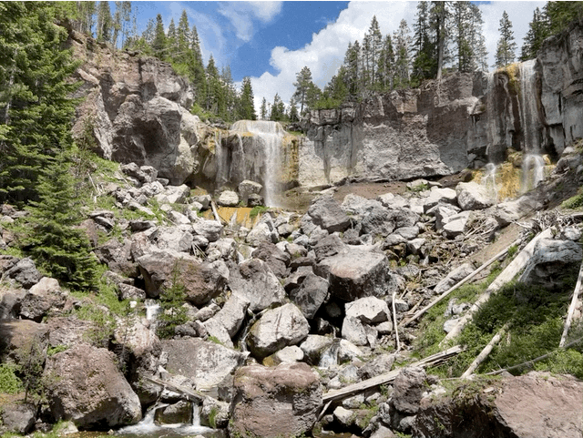 Paulina Falls hike