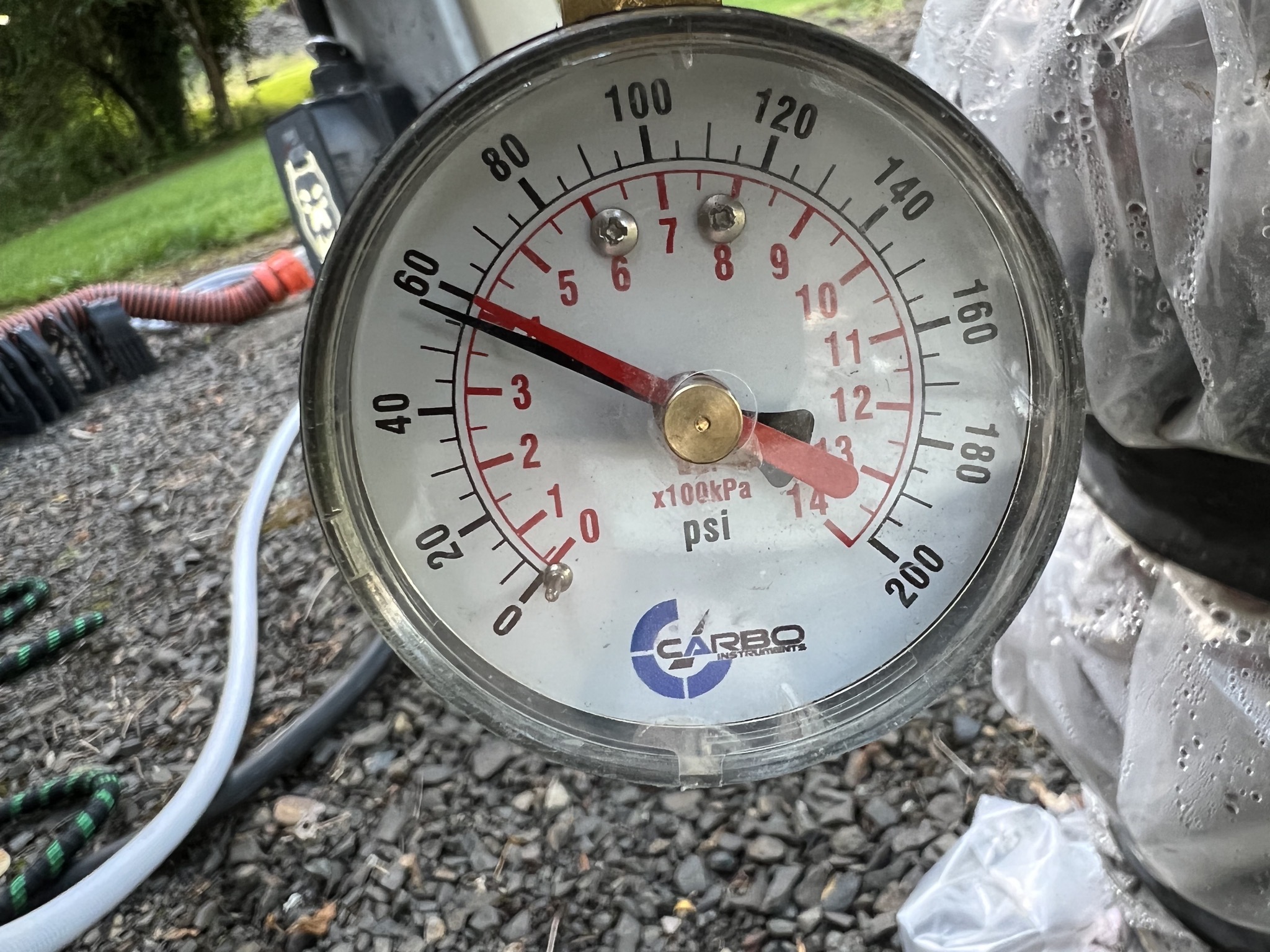 Water pressure