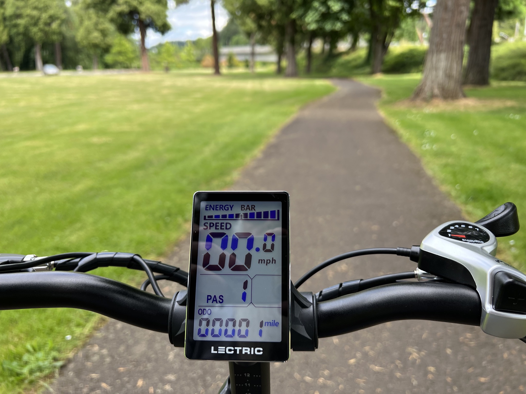 One mile