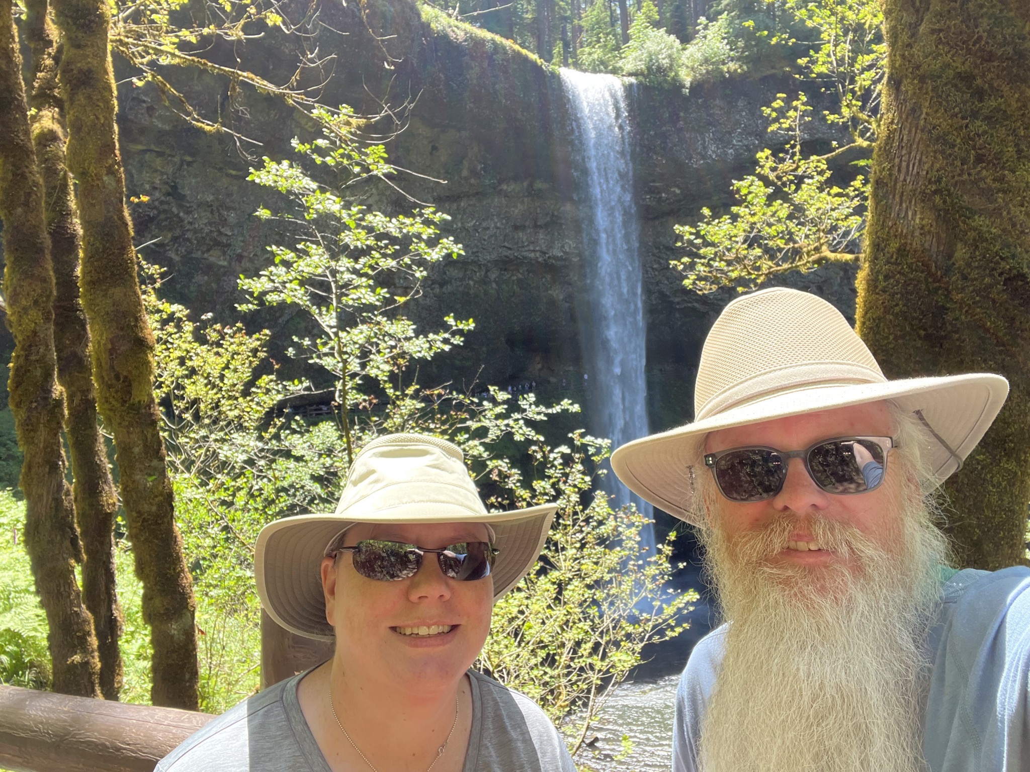 Falls selfie