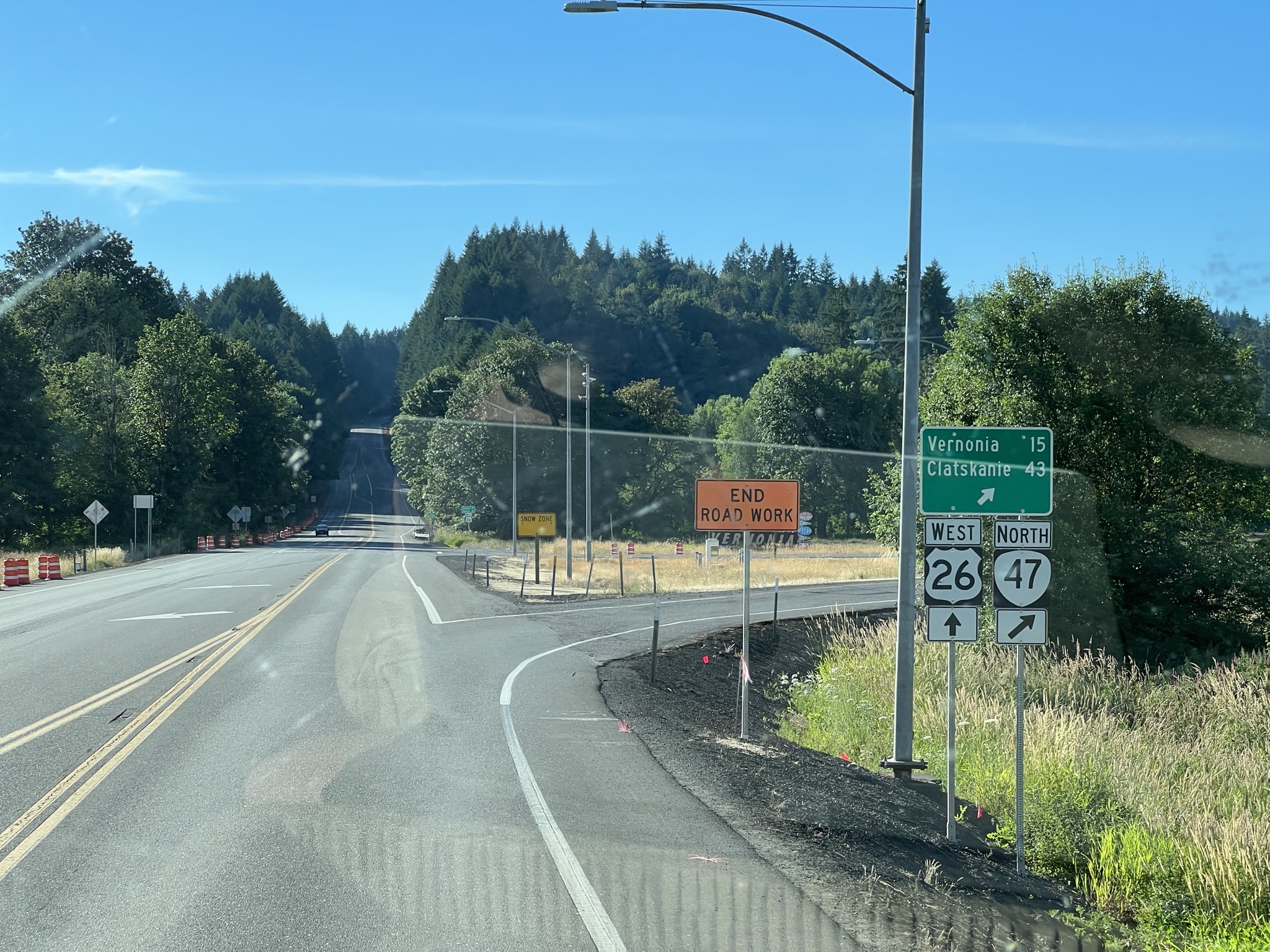 Vernonia exit