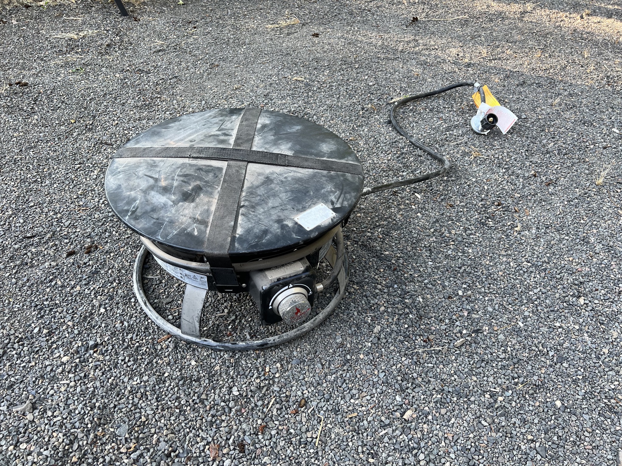 Propane fire pit